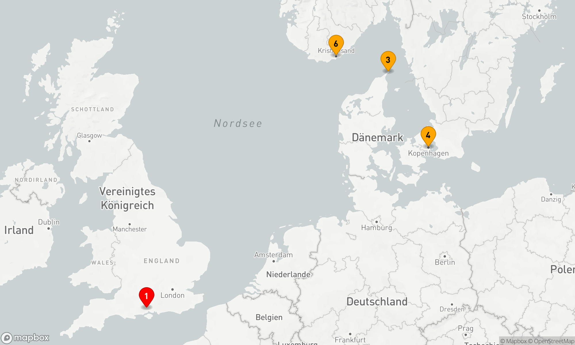 Route 7 Nächte - Dänemark - Norwegen (H718P)