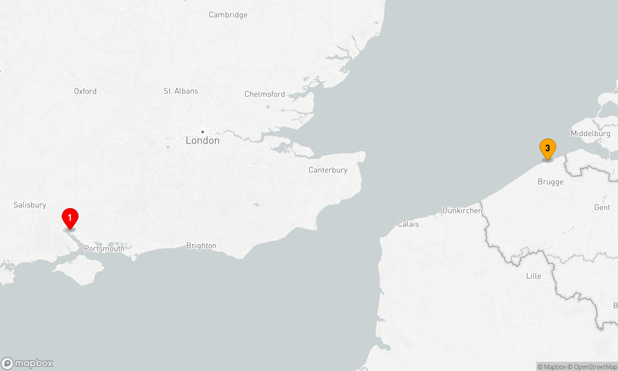 Route 3 Nächte - Kurzreise Belgien (M709)