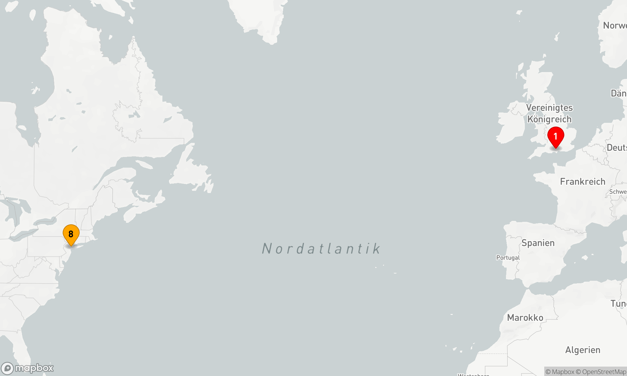 Route 7 Nächte - Transatlantik nach New York (M719)