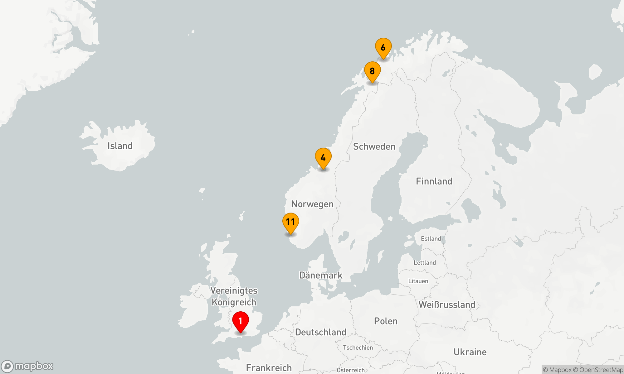 Route 12 Nächte - Auf den Spuren der Polarlichter (V724)
