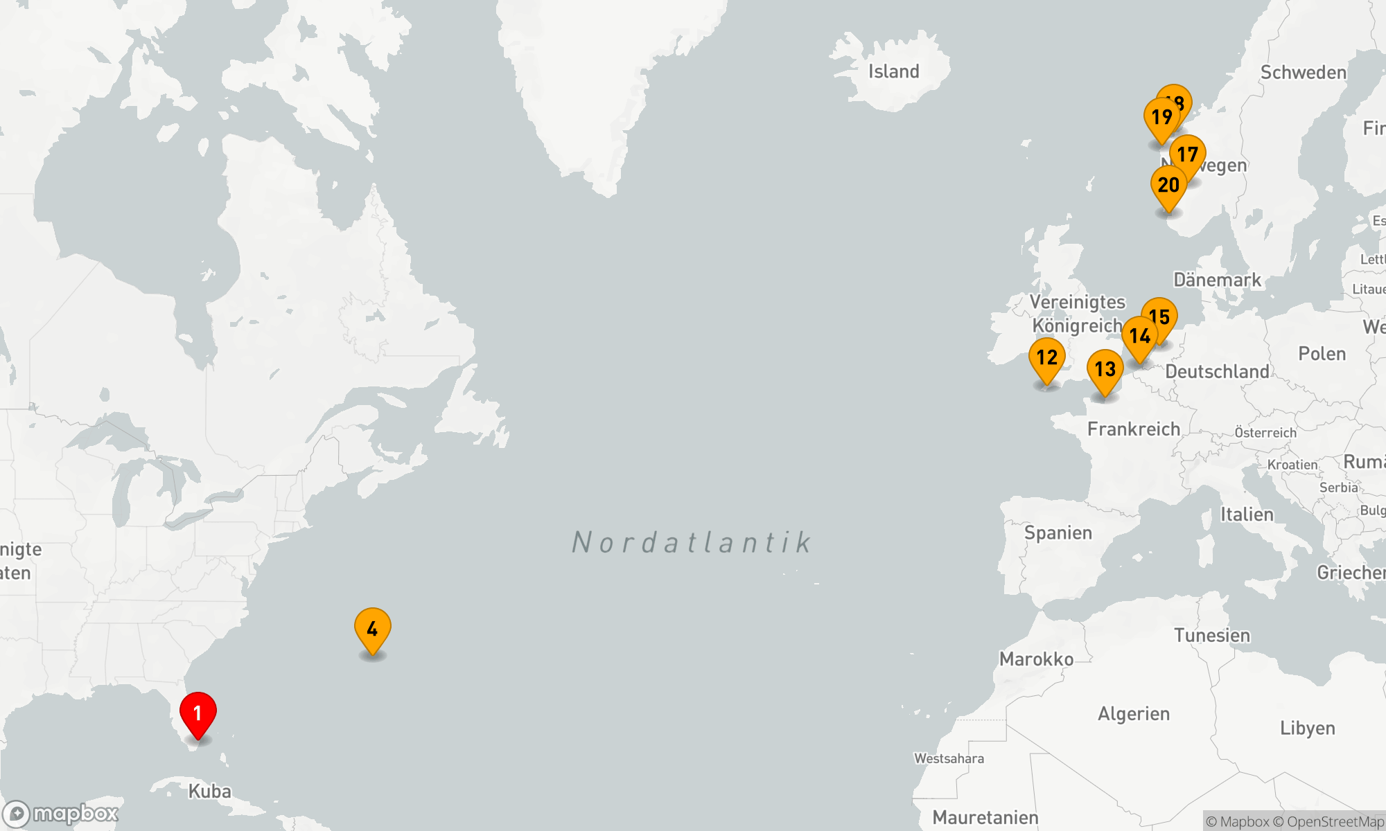 Route 21 Nächte - KREUZFAHRT DURCH DIE NORWEGISCHEN FJORDE MIT HISTORY CHANNEL