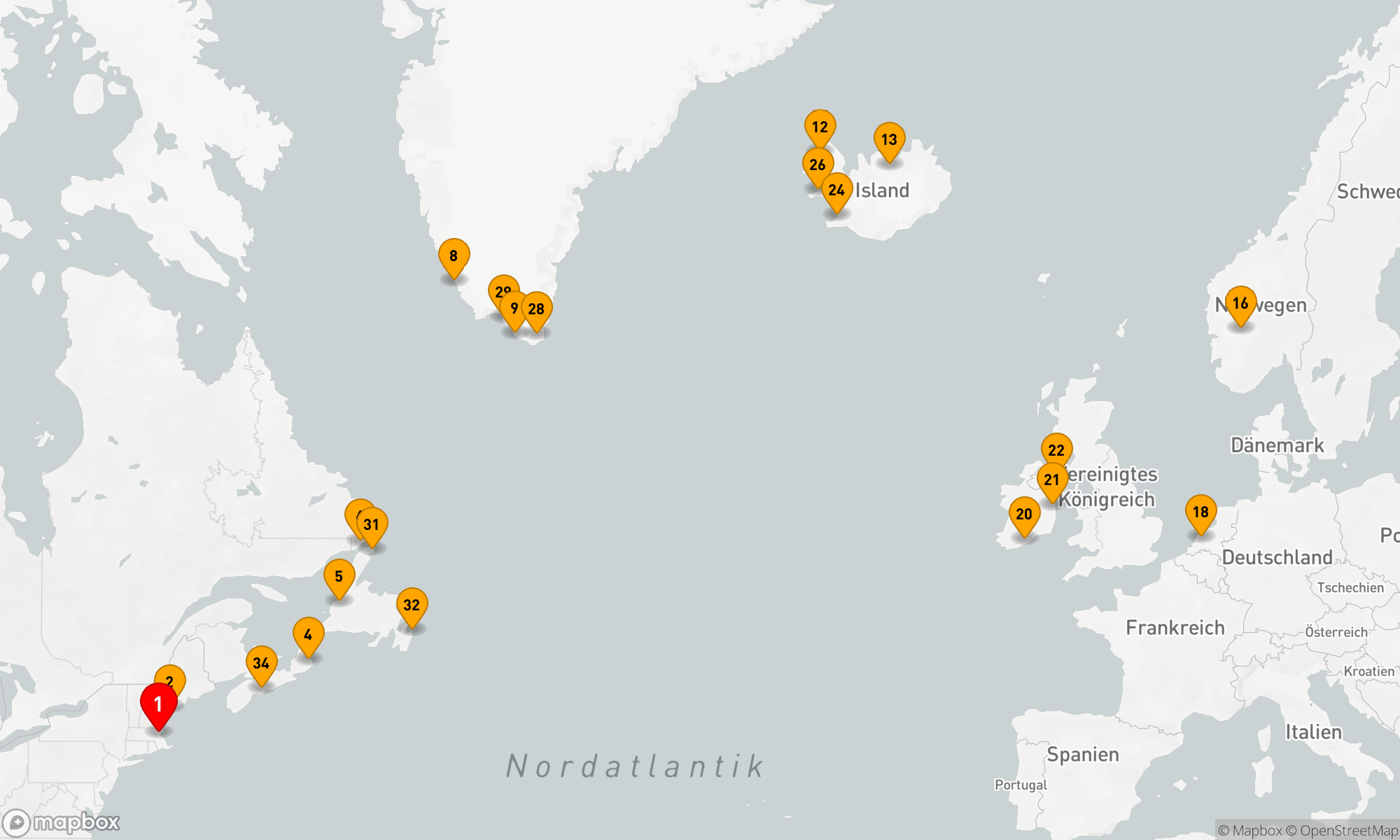 Route 35 Nächte - LEGENDÄRE REISE DER WIKINGER