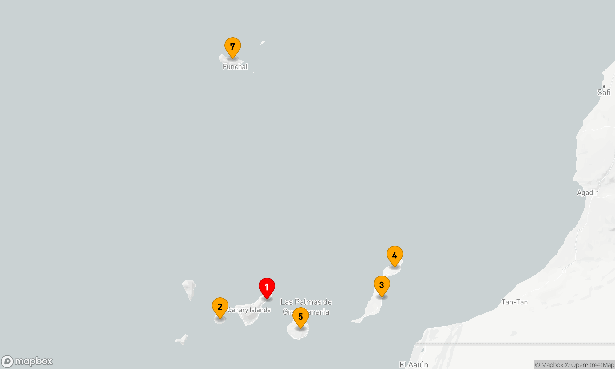 Route 7 Nächte - Kanarenzauber und Madeiras Pracht