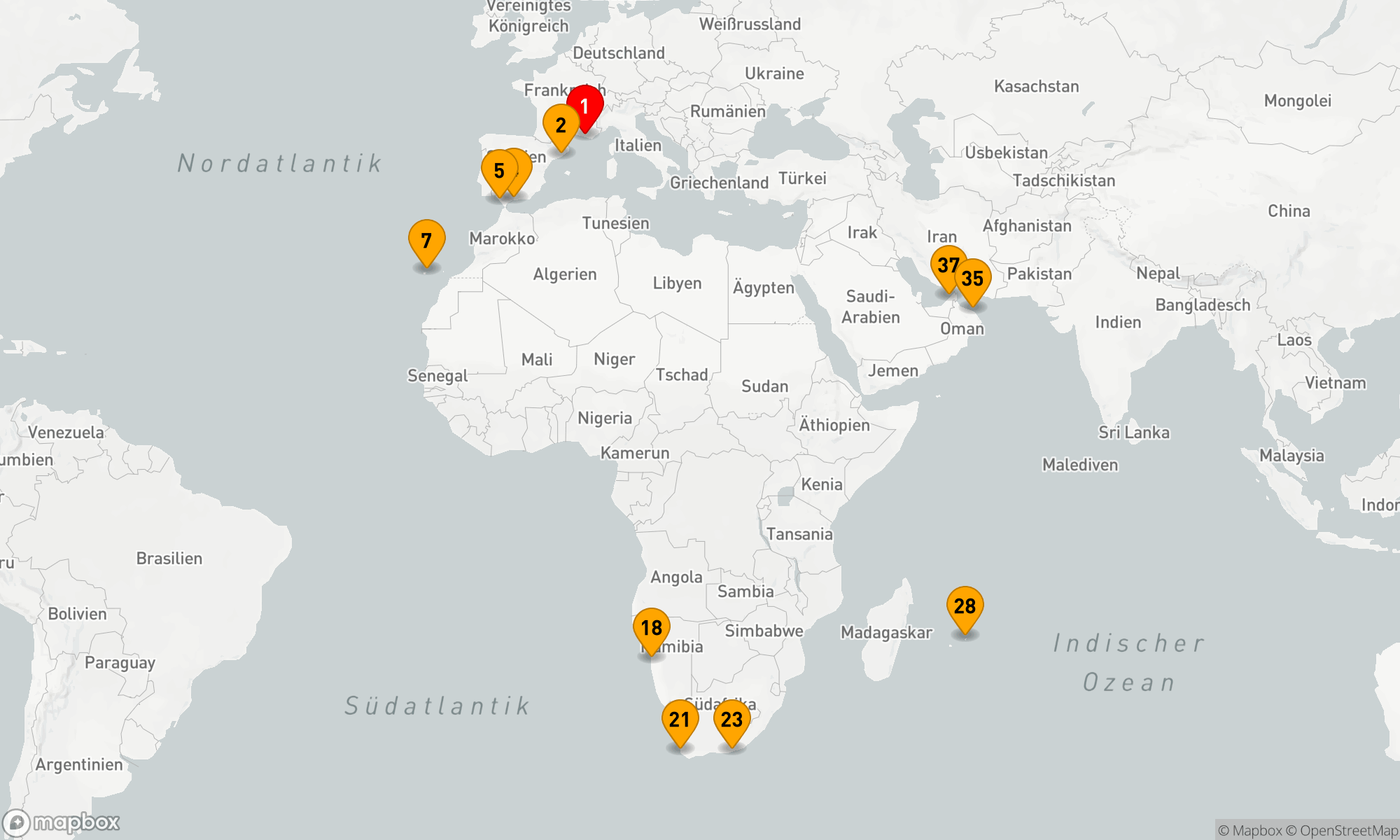 Route 36 Nächte - Von der Côte d’Azur zum Goldenen Sand: Eine Entdeckungsreise der Kulturen
