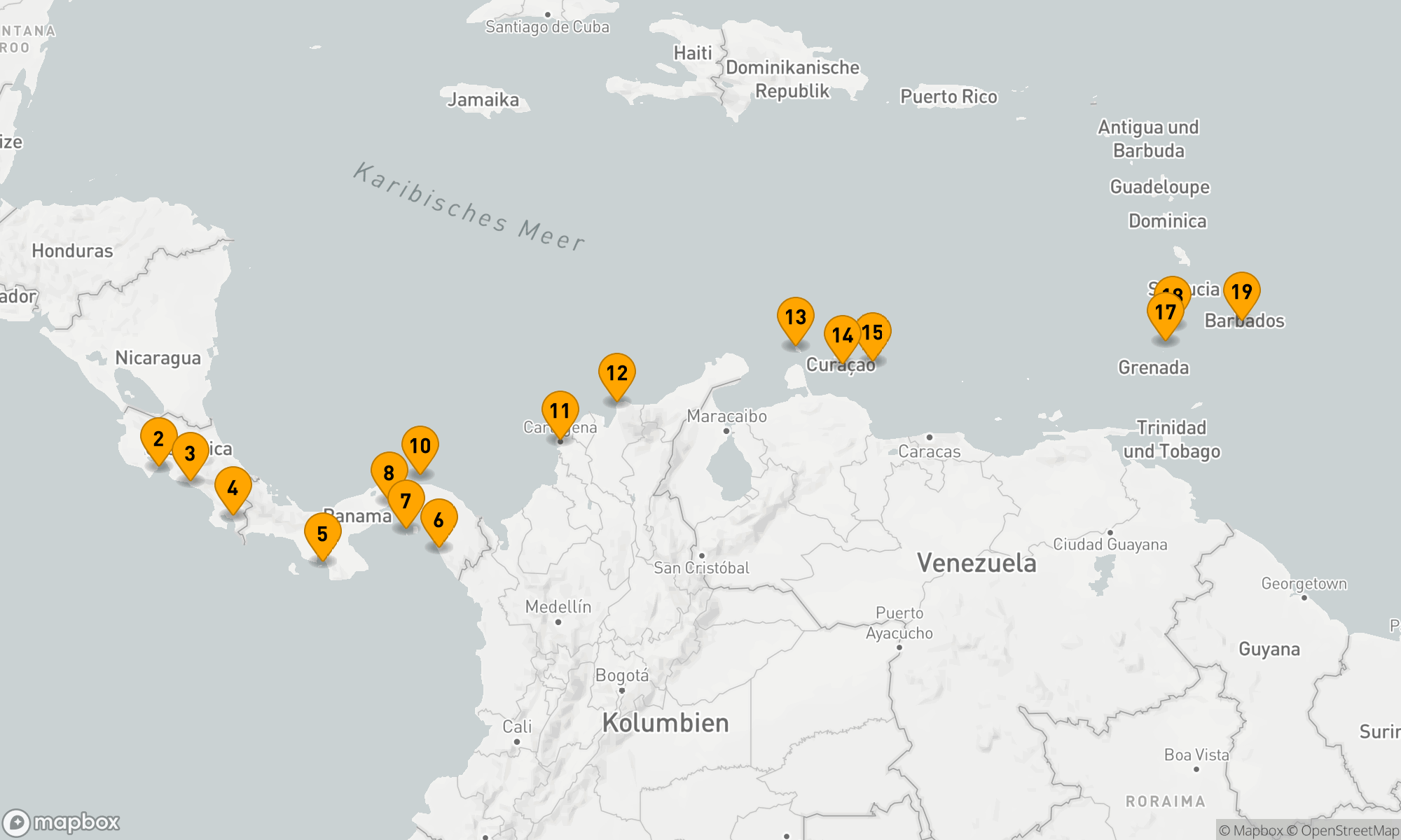 Route 18 Nächte - Entdecken Sie die Geheimnisse von Panama und Costa Rica