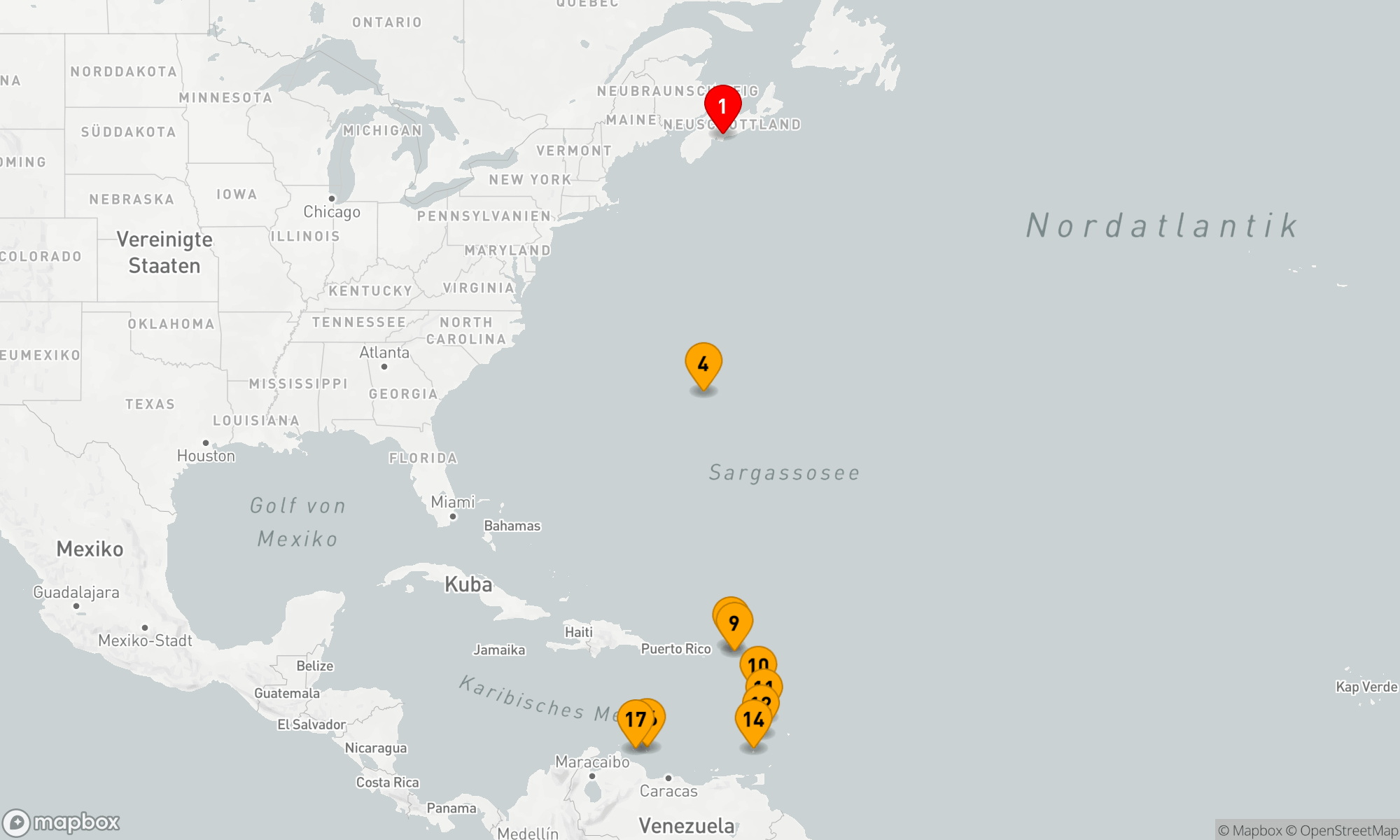 Route 16 Nächte - Expedition Karibische Inseln: die ungezähmten Seiten der Karibik (INS2719)