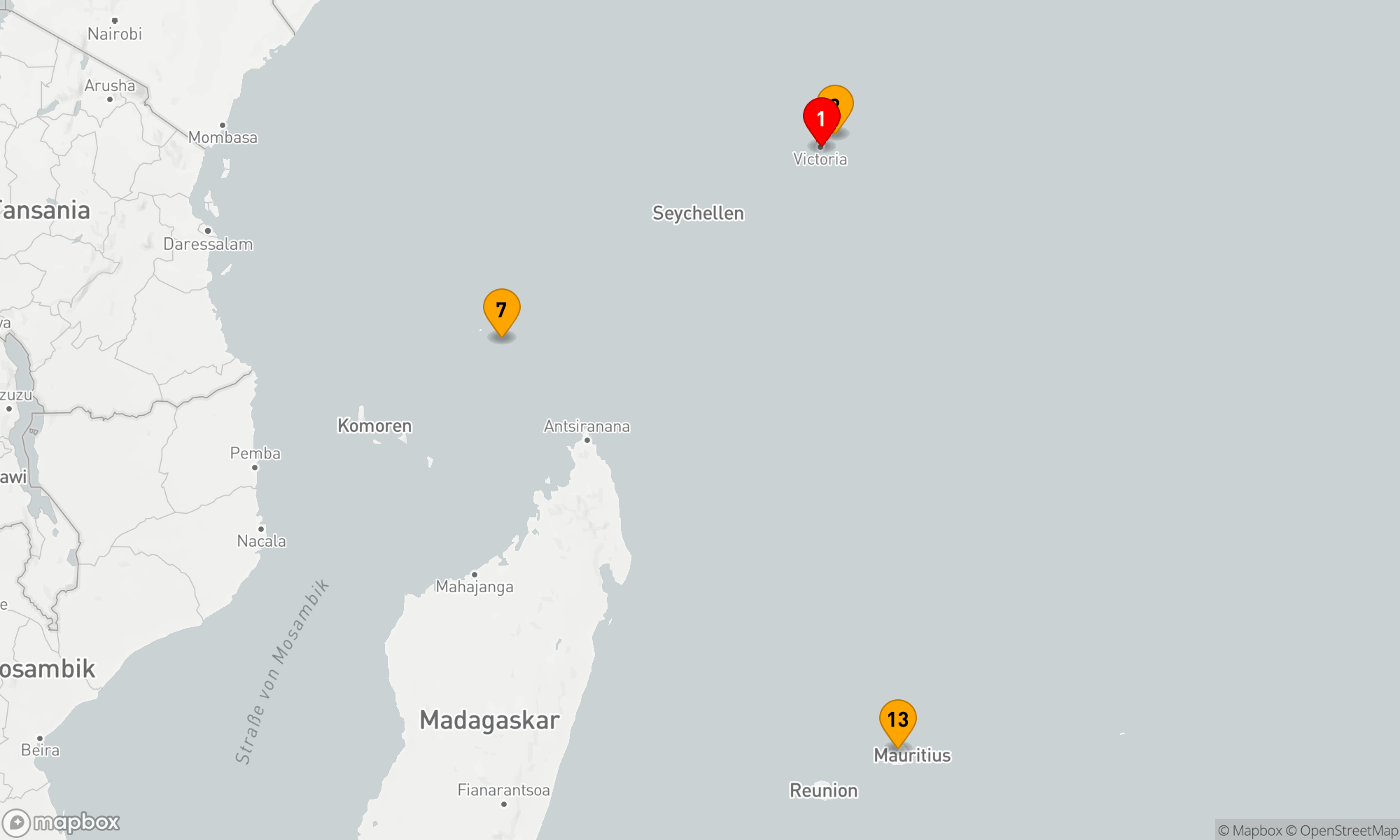 Route 12 Nächte - Expedition Seychellen: Entdeckerpremiere der paradiesischen Art (NAT2725)