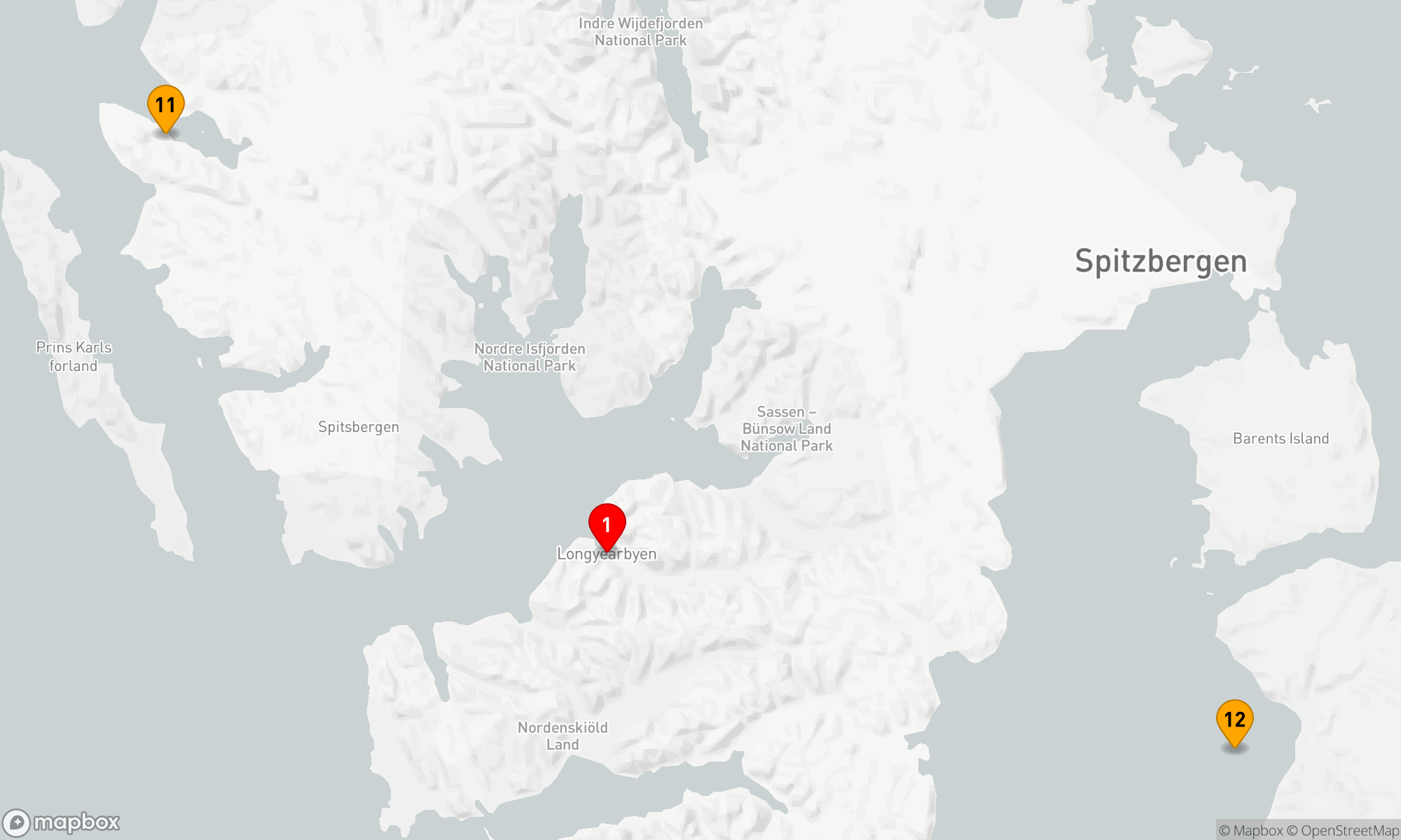 Route 12 Nächte - Der geografische Nordpol