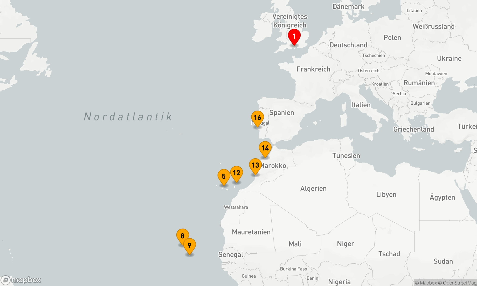 Route 18 Nächte - ENTDECKUNG VON MAROKKO UND KAP VERDE