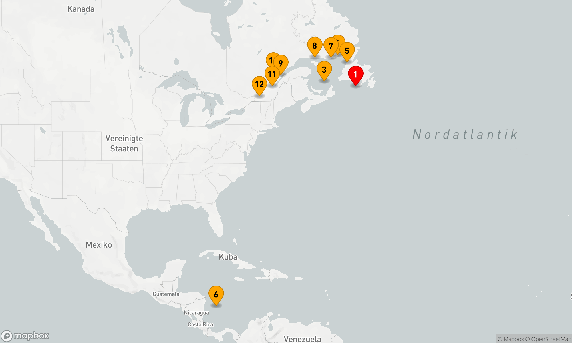 Route 11 Nächte - Erkundung entlang des Sankt-Lorenz-Stroms