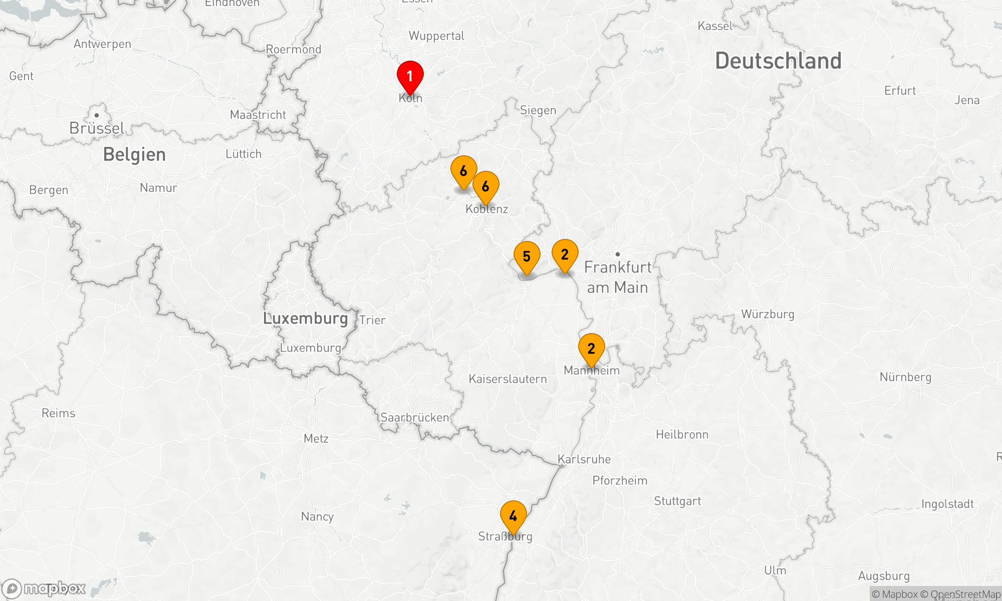 Route 7 Nächte - Funkelndes Spektakel: Feuerwerke auf dem Rhein