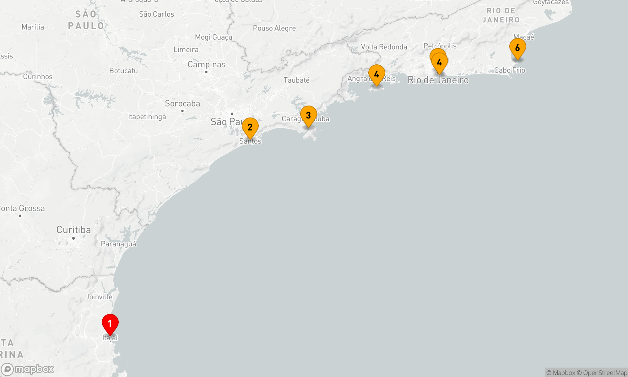 Route 7 Nächte - Edelküsten Entdeckungsreise