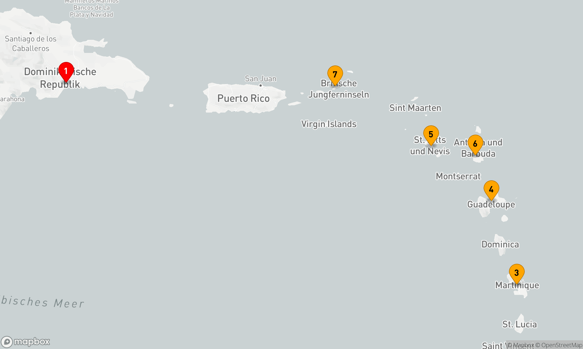 Route 7 Nächte - Karibische Entdeckungsreise ab Santo Domingo