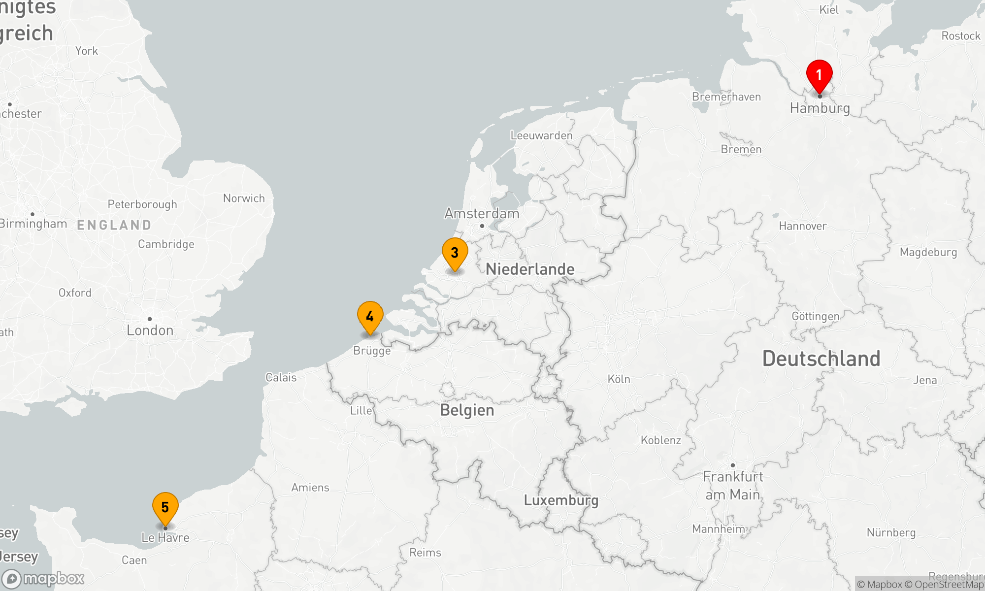 Route 4 Nächte - Kultur und Küste: Entdeckung der Nordsee.