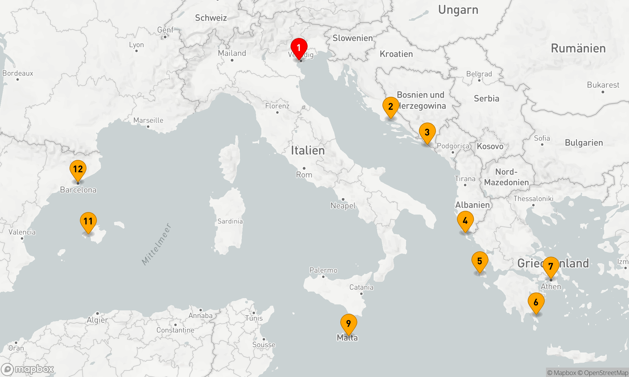 Route 11 Nächte - EIN GRIECHISCHER SOMMER