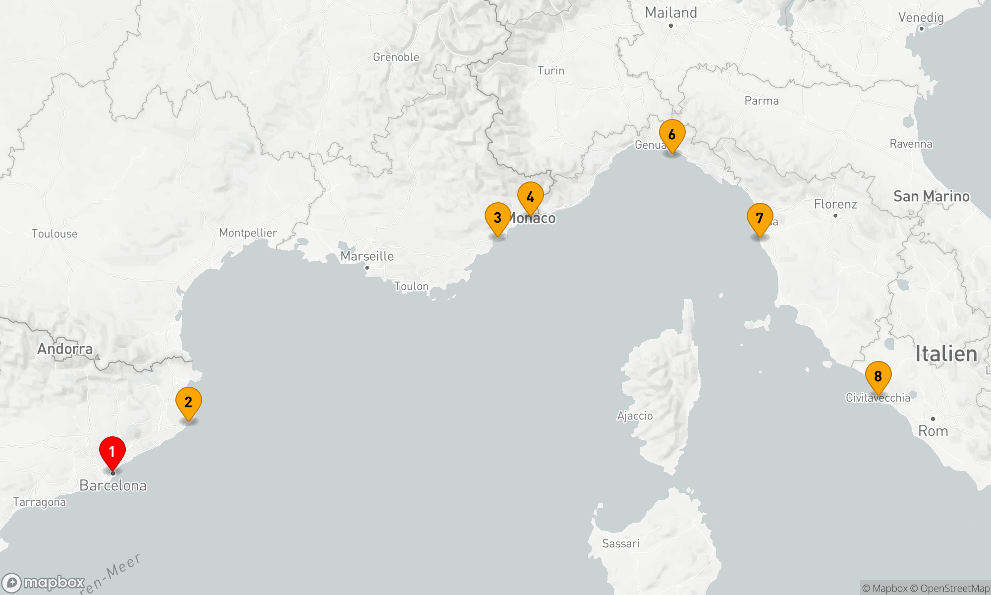 Route 7 Nächte - REGAL RETREAT