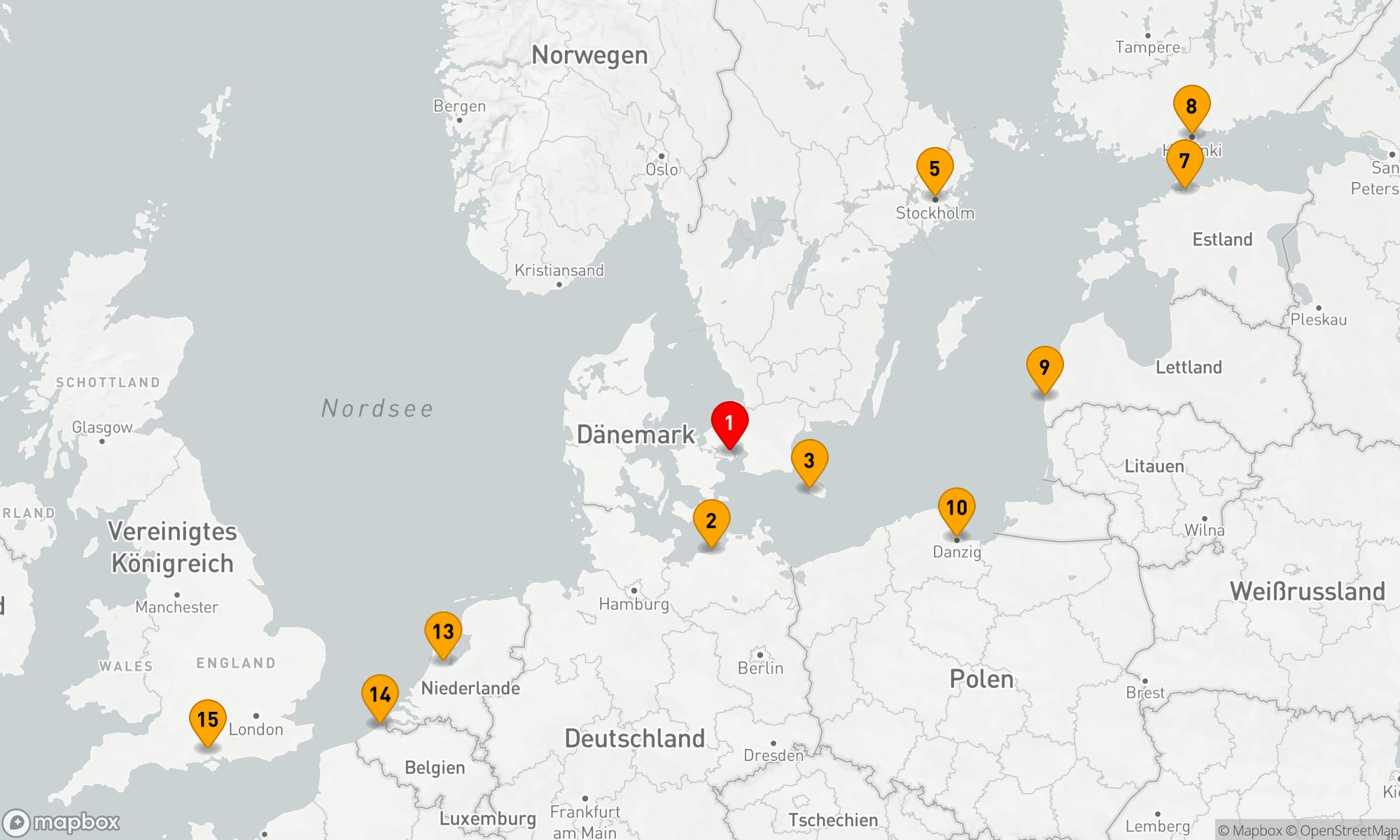 Route 14 Nächte - SCHLÖSSER,  BURGEN & WINDMÜHLEN