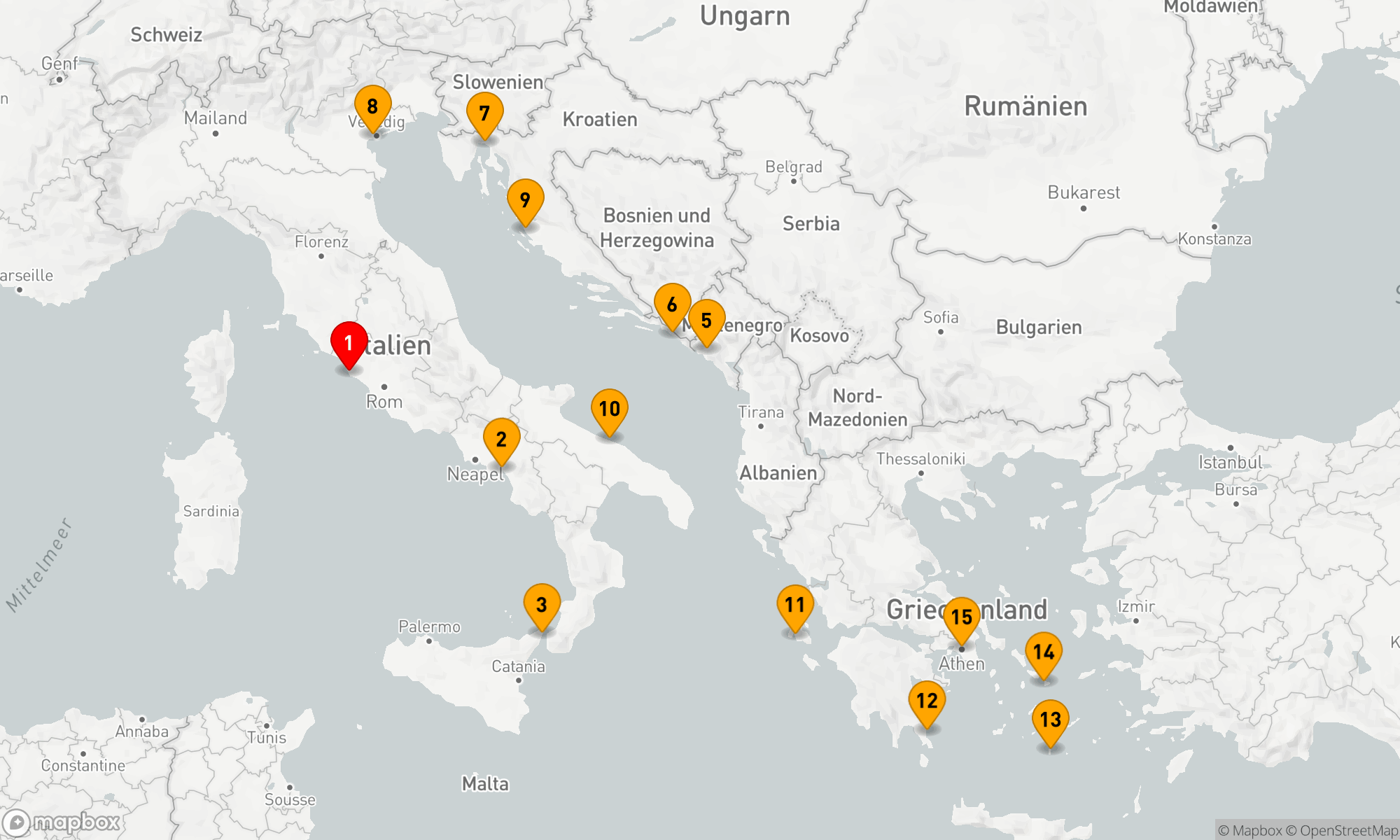 Route 14 Nächte - HÄFEN DES ERBES
