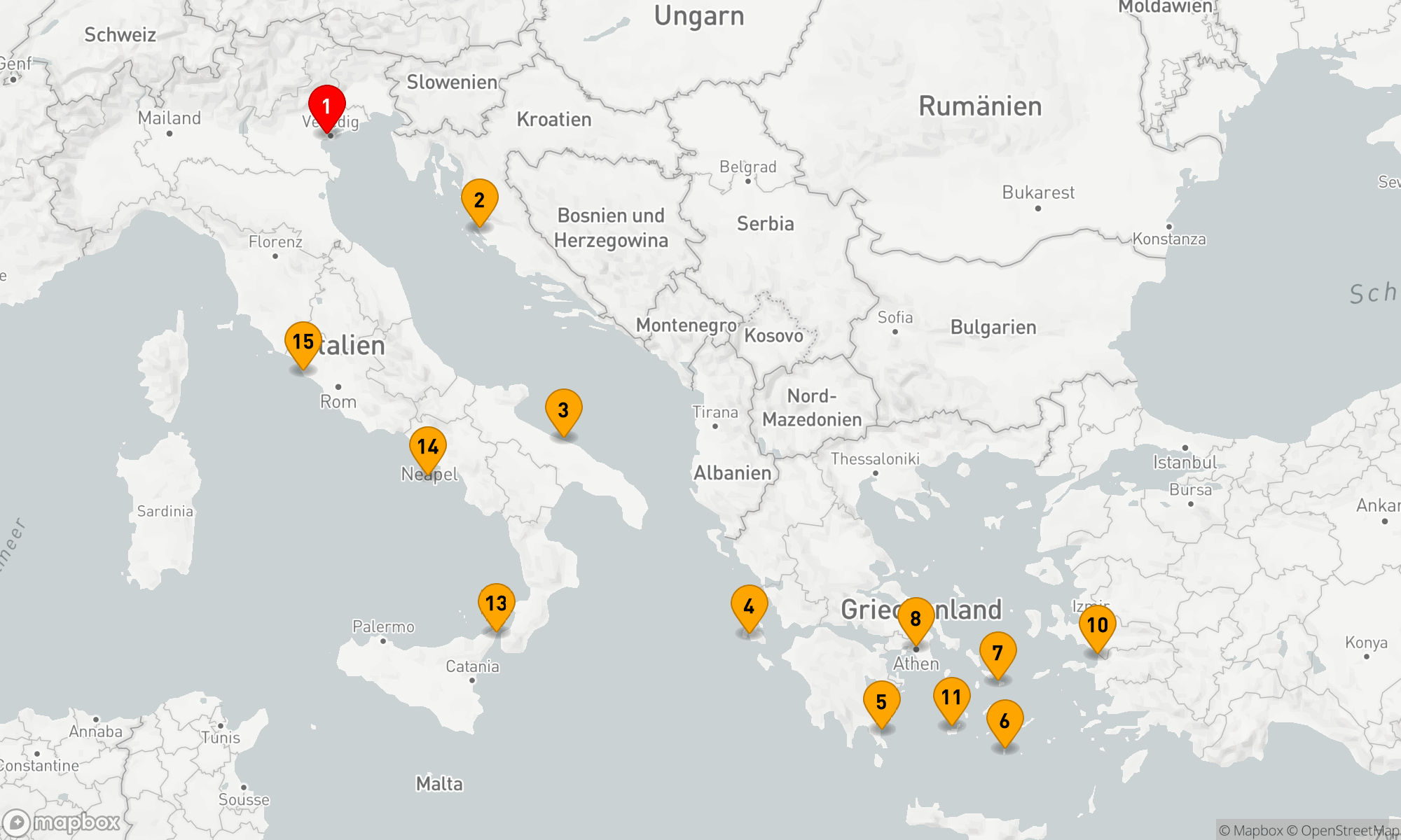 Route 14 Nächte - MEER DER LEGENDE