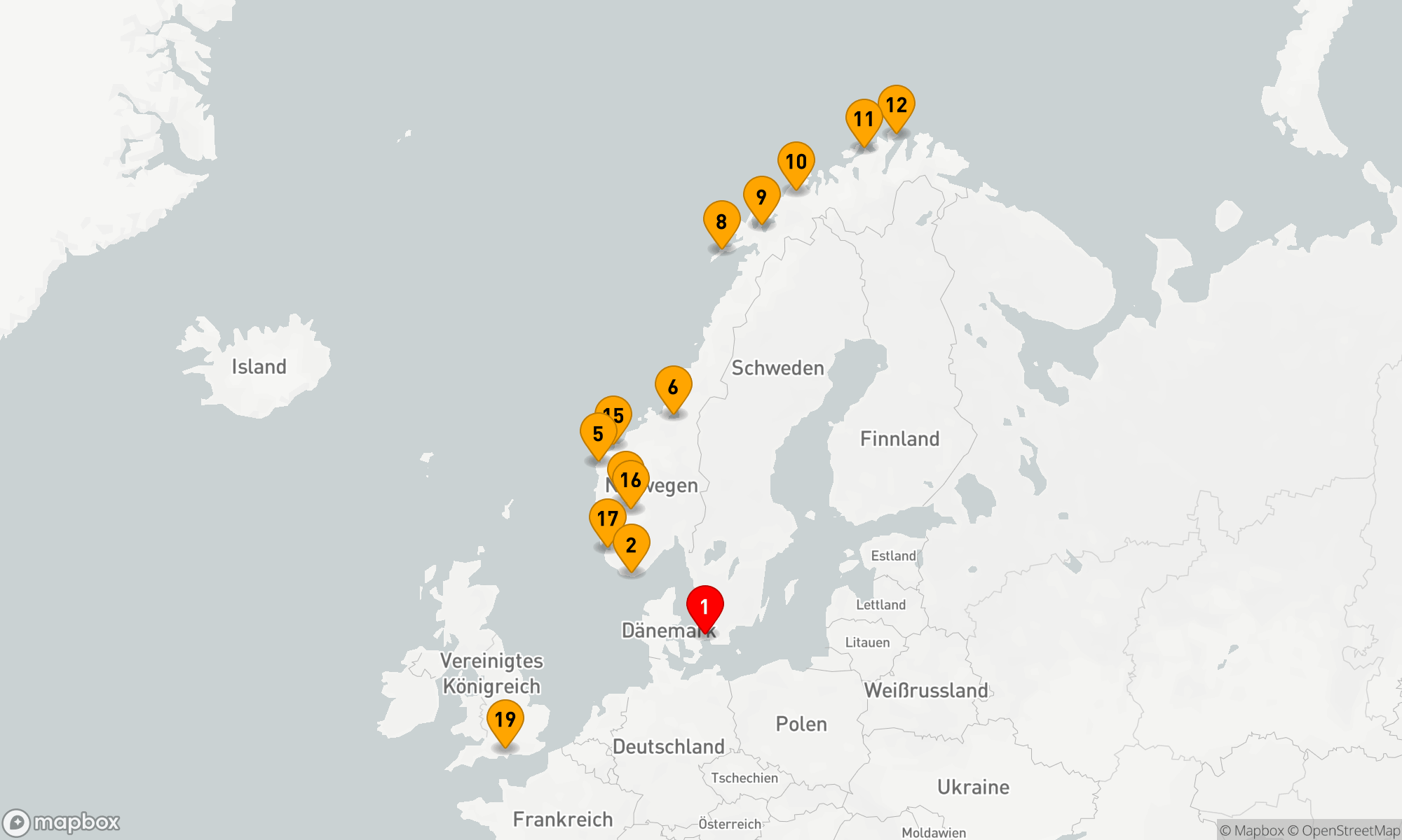 Route 18 Nächte - LAND DER WIKINGER