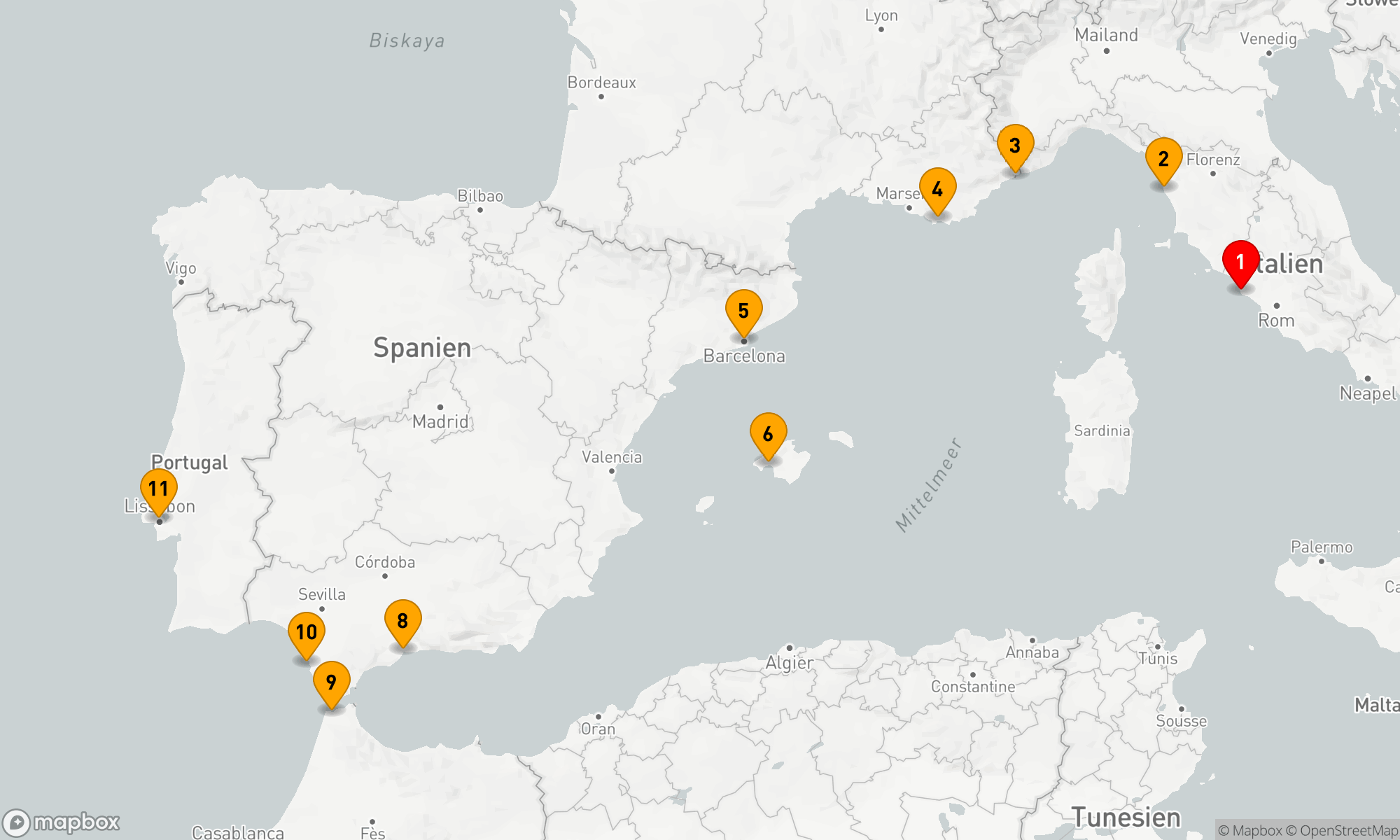 Route 10 Nächte - KULINARISCHE WUNDER