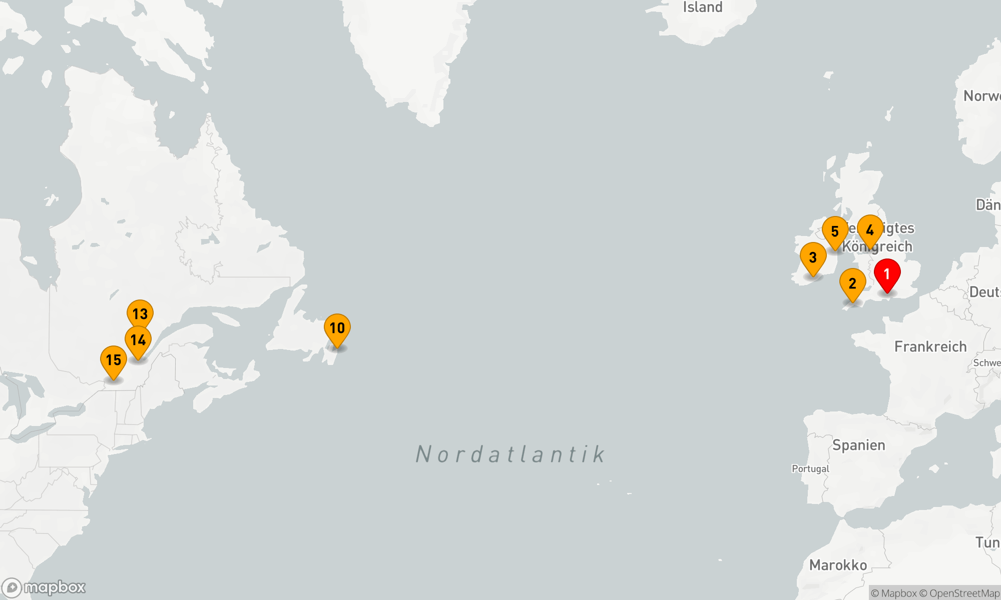 Route 14 Nächte - KONTINENTALE KRONE