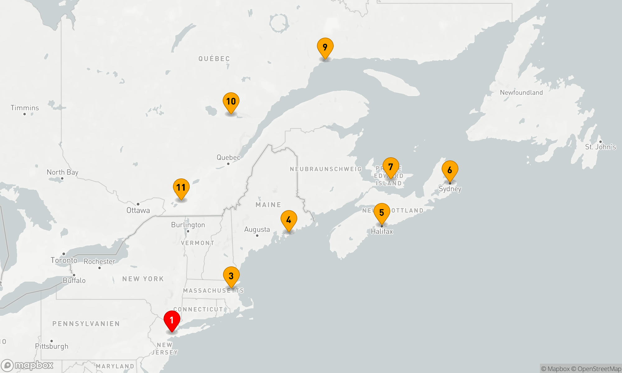 Route 11 Nächte - HARVEST TIDES