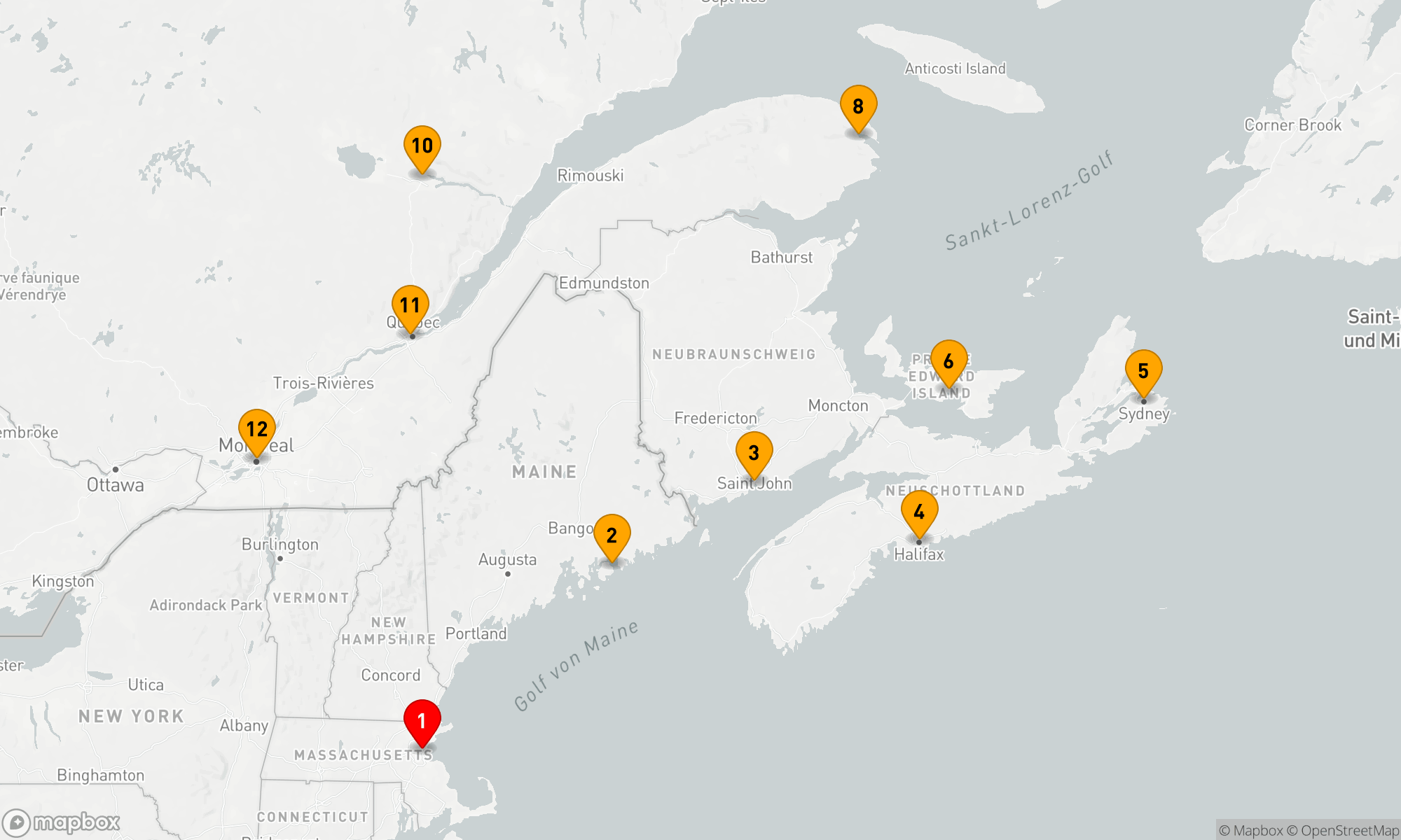 Route 11 Nächte - BLÄTTER & HUMMER