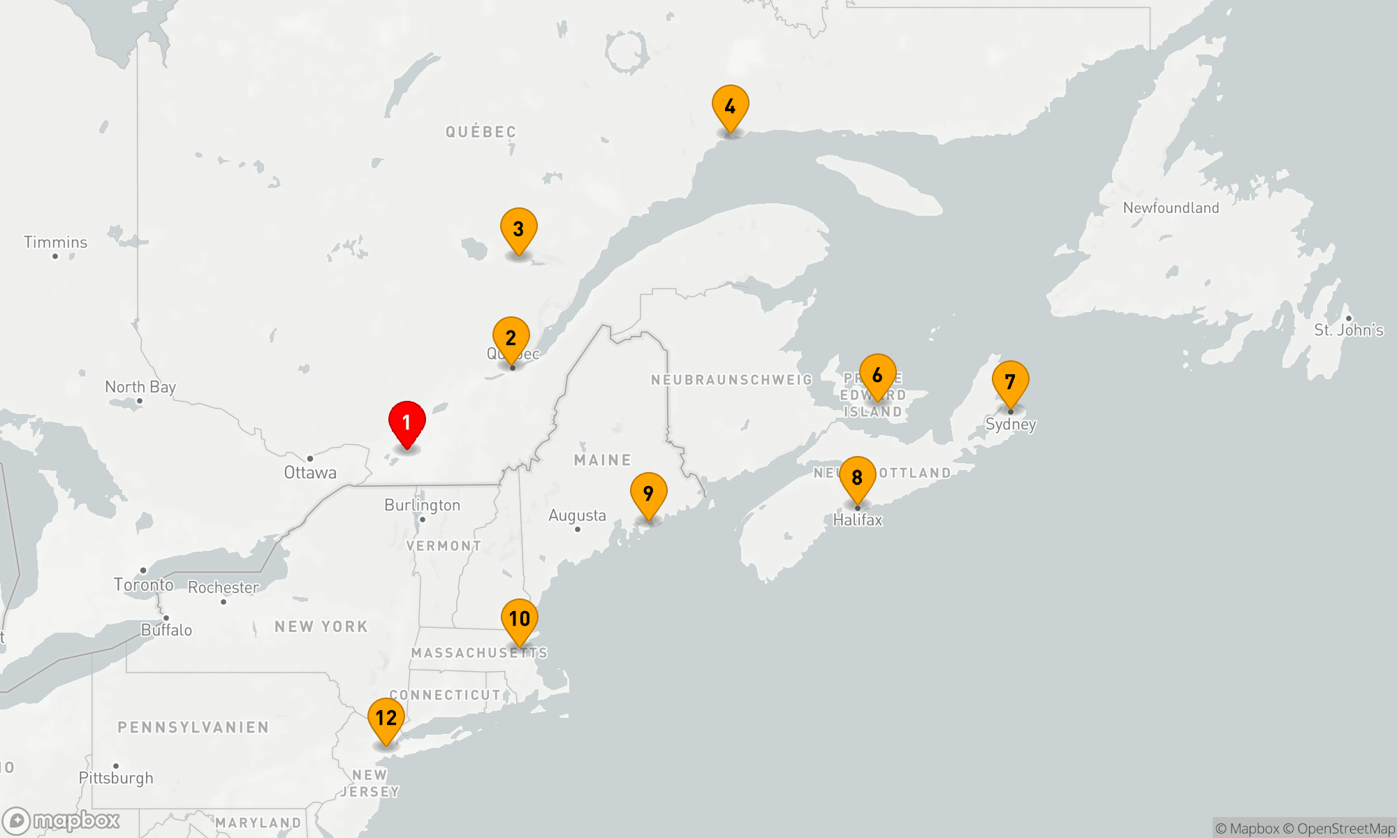 Route 11 Nächte - HERBSTFARBEN AN DER KÜSTE