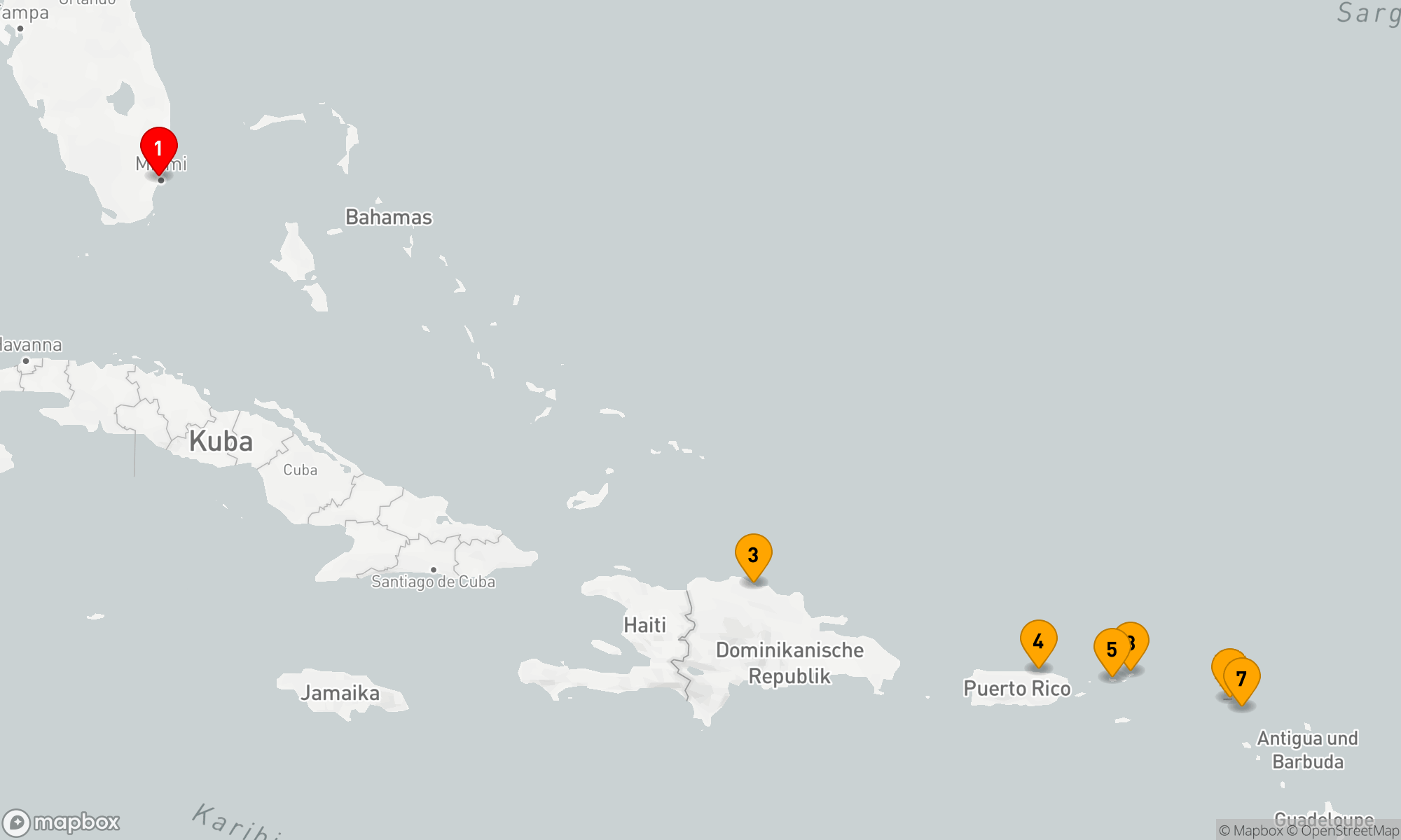 Route 10 Nächte - INSEL-RENDEZVOUS