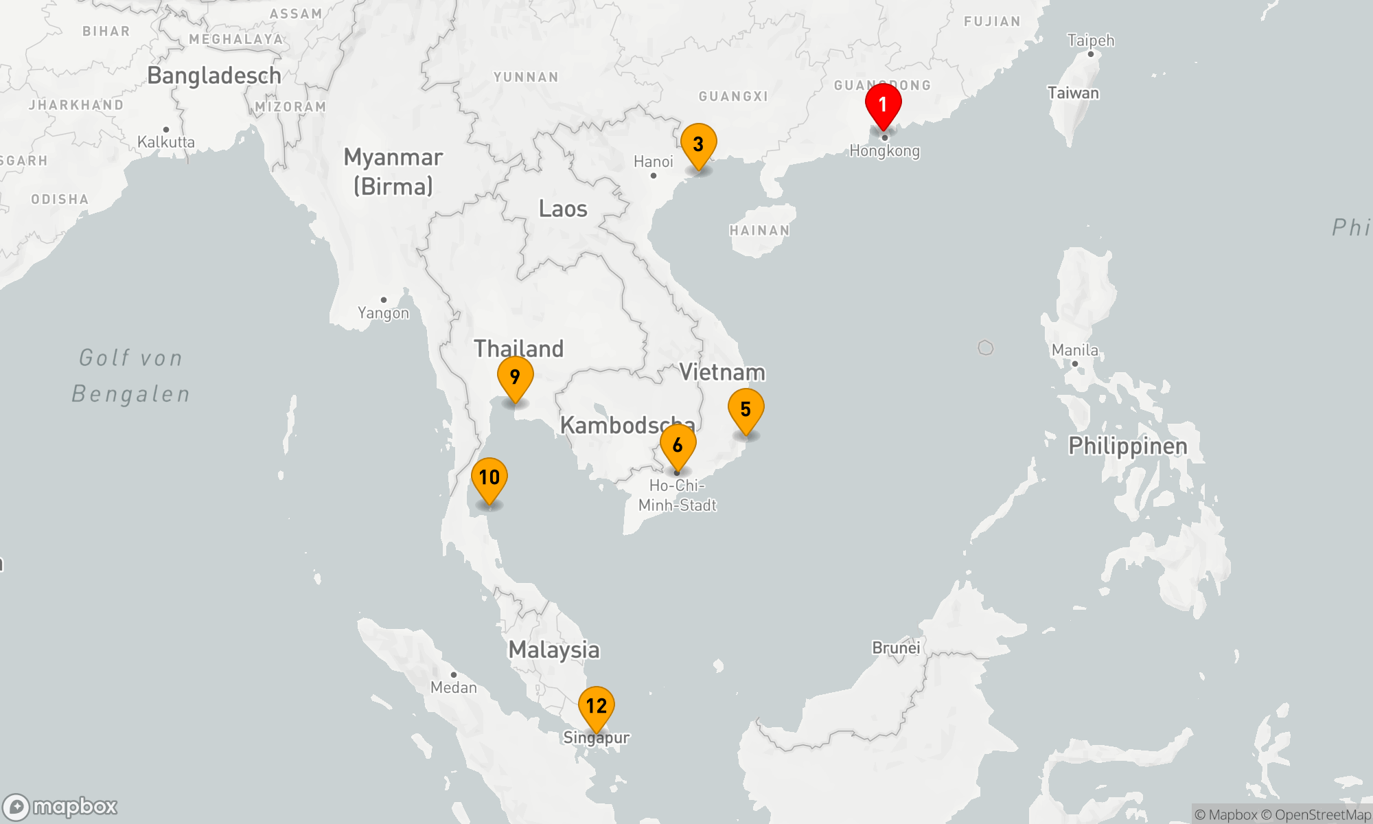 Route 11 Nächte - AUFSTEIGENDE DRACHEN