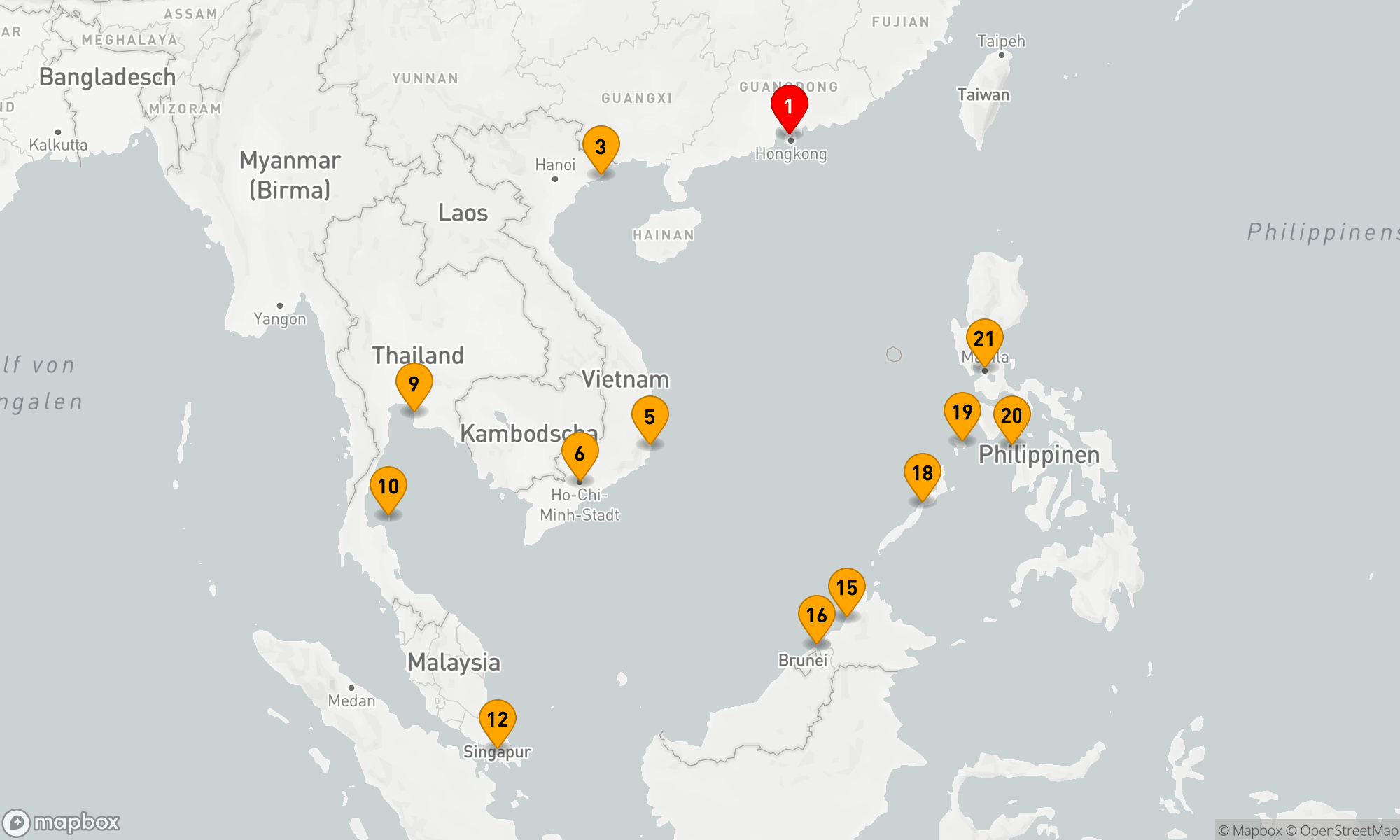 Route 22 Nächte - SEIDE & HIMMEL