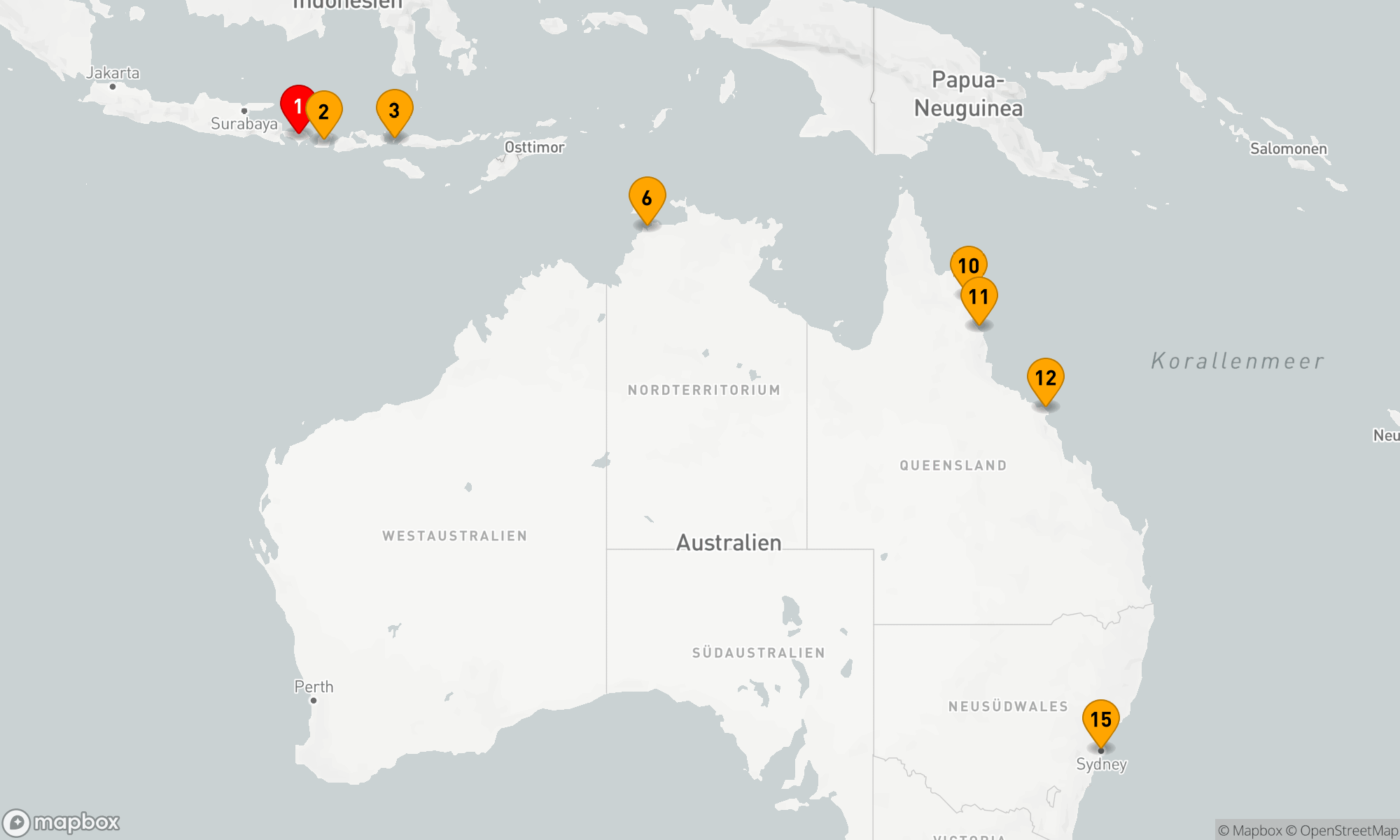 Route 14 Nächte - BUNTE FRANGIPANI & HIBISKUS