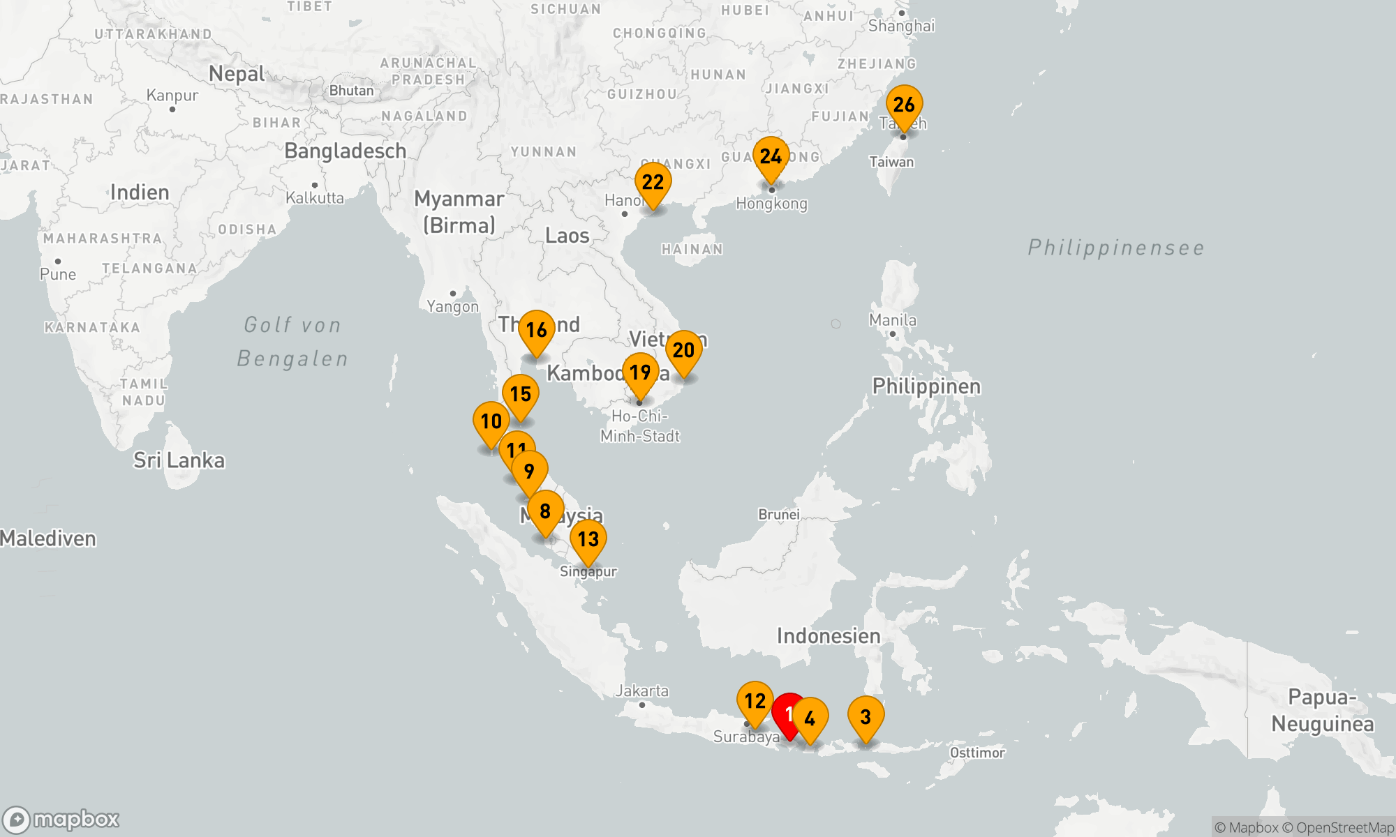 Route 25 Nächte - LATERNE SEEN