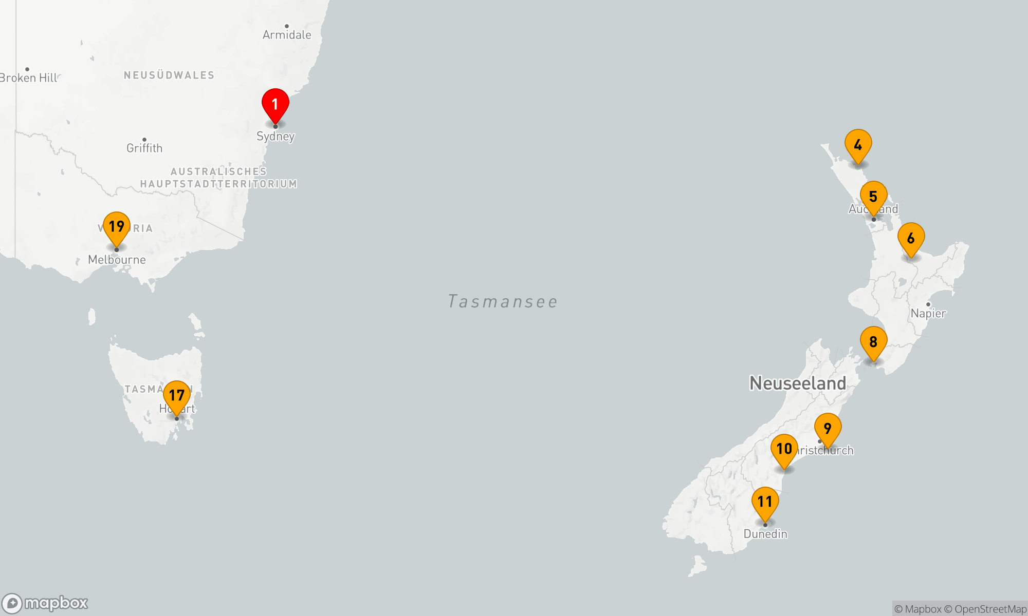 Route 16 Nächte - TANIWHA TALES