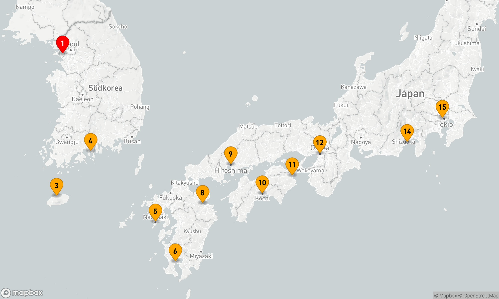 Route 14 Nächte - TORE,  PALÄSTE UND SCHREINE