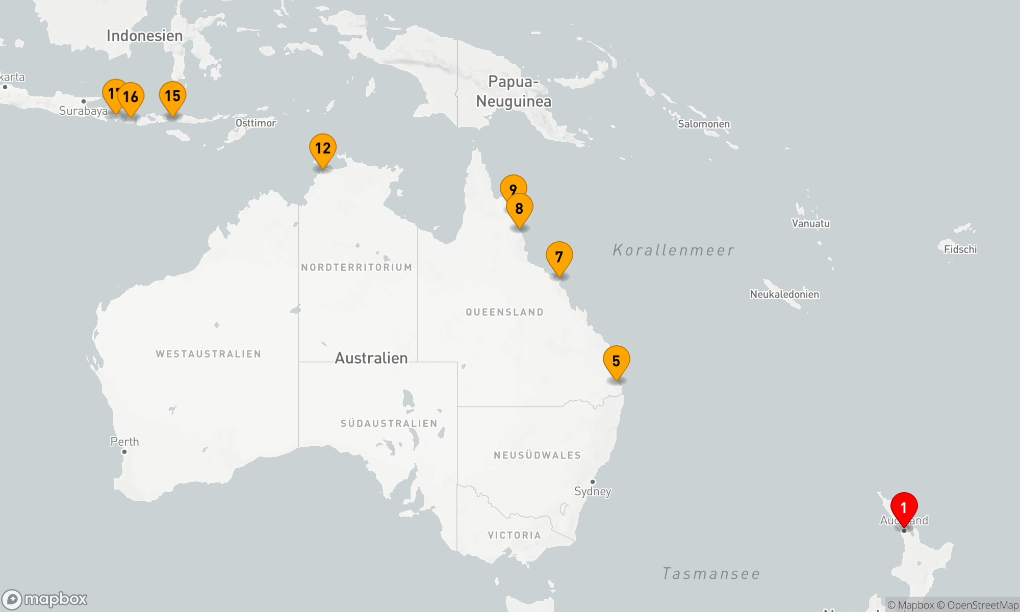 Route 16 Nächte - REISE NACH OZ