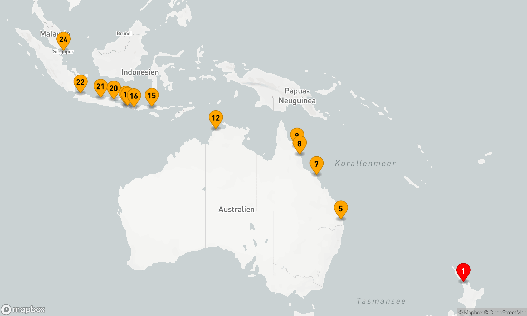 Route 24 Nächte - SÜDLICHES REALM