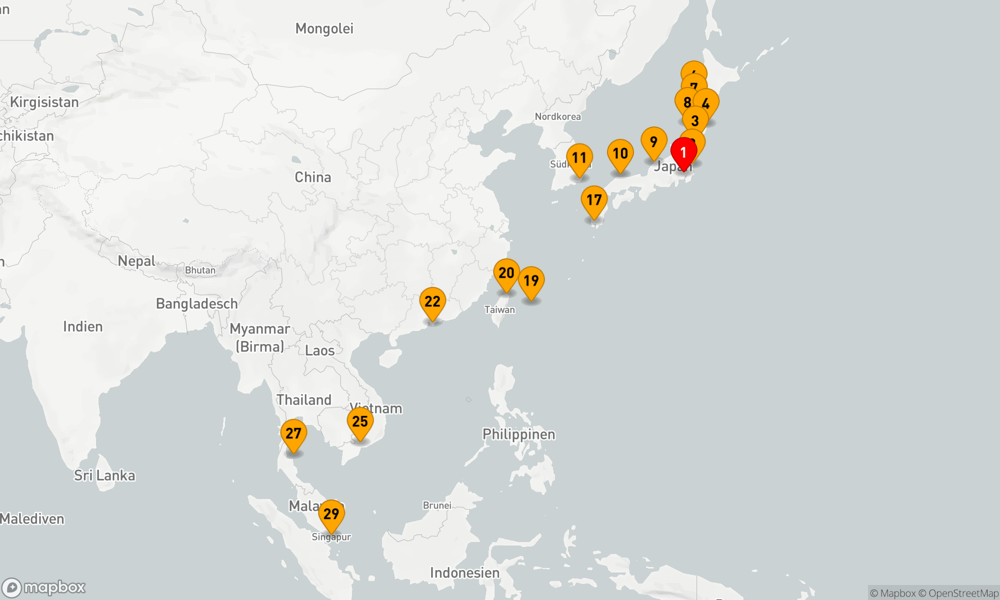 Route 28 Nächte - GOLDENER BREITENGRAD