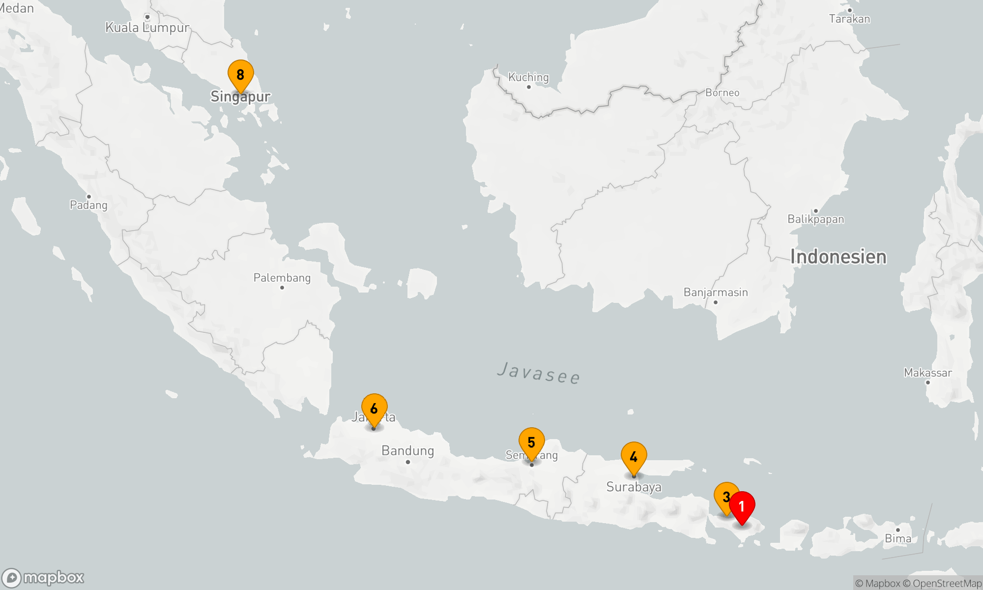 Route 8 Nächte - WILDE ORCHIDEEN & SUPERTREES