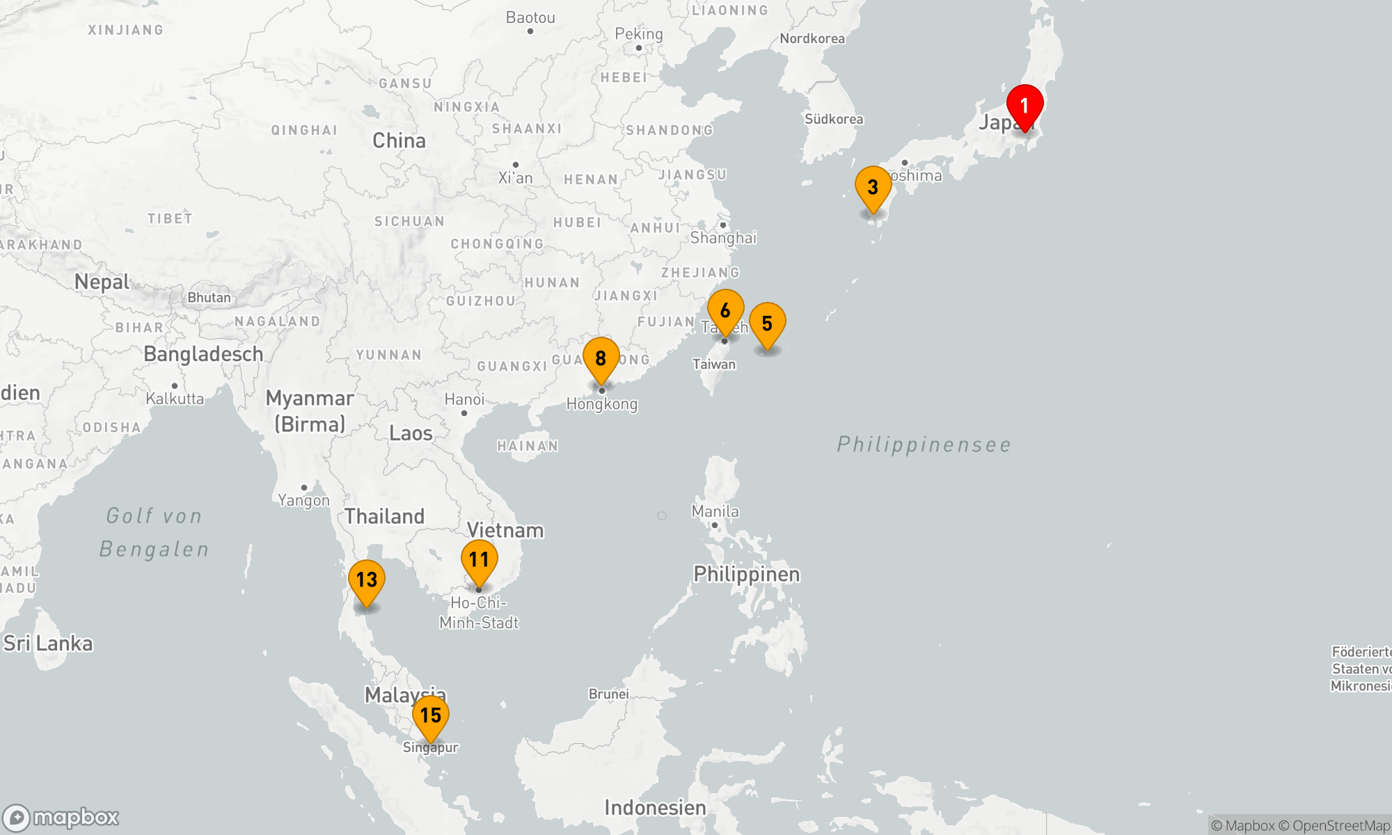 Route 14 Nächte - HÜBSCH IN ROSA FRÜHLING