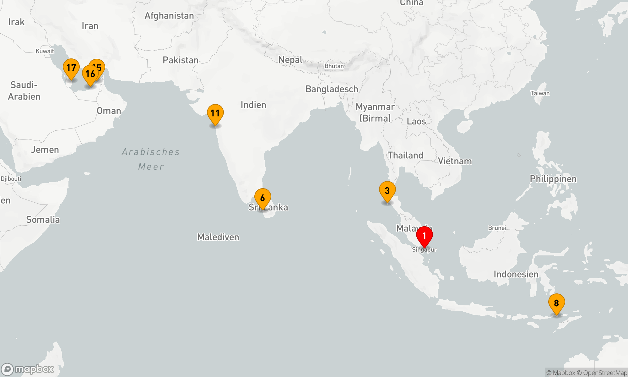 Route 16 Nächte - INSELFREUDEN & STADTLICHTER