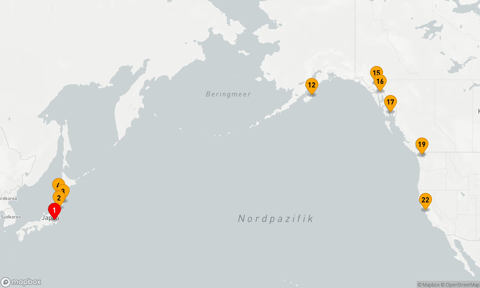 Route 20 Nächte - FLUCHT ÜBER DIE PAZIFISCHE GRENZE