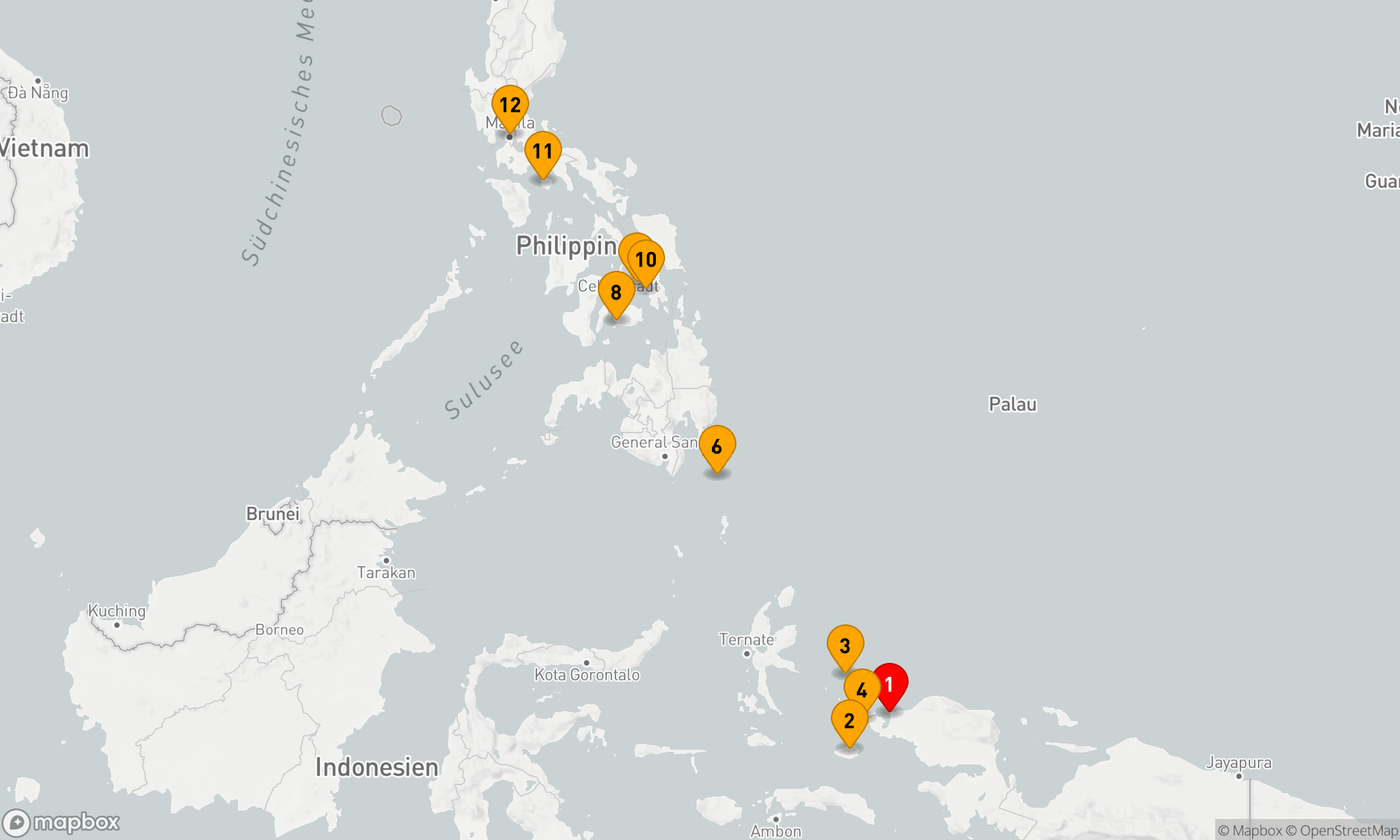 Route 11 Nächte - Inselparadiese der Korallendreiecksroute