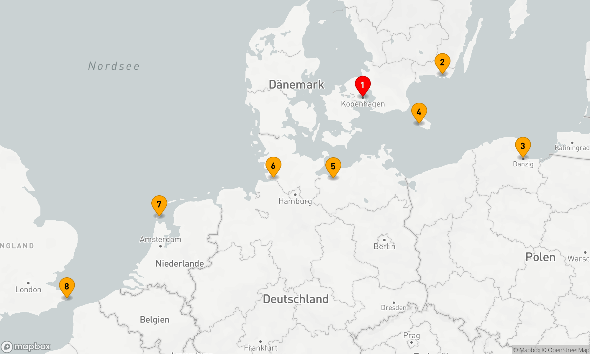 Route 7 Nächte - SCHWEDEN,  DÄNEMARK & KIELER KANAL