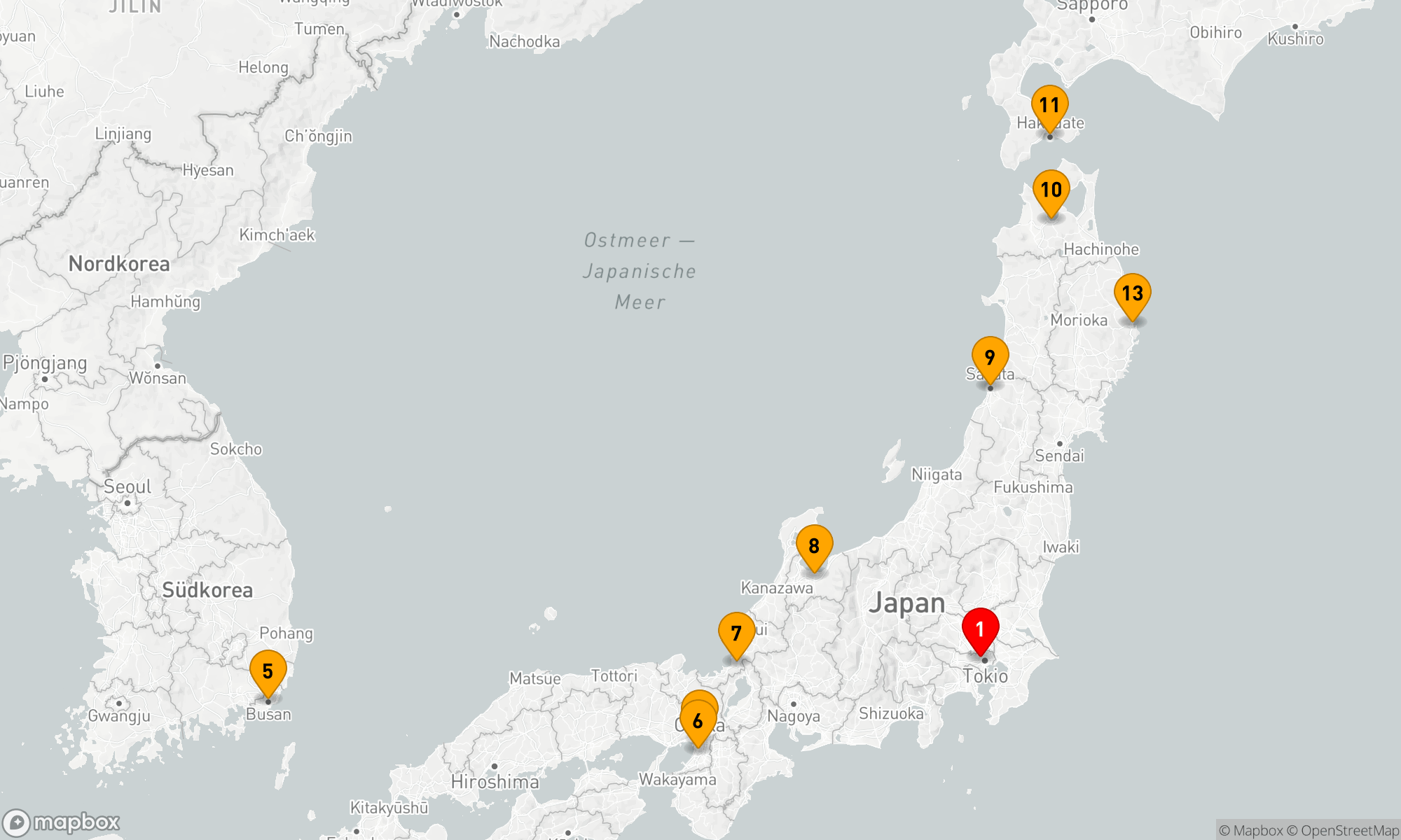 Route 14 Nächte - HORIZONTE ERNTEN: JAPANS KÜSTENZAUBER