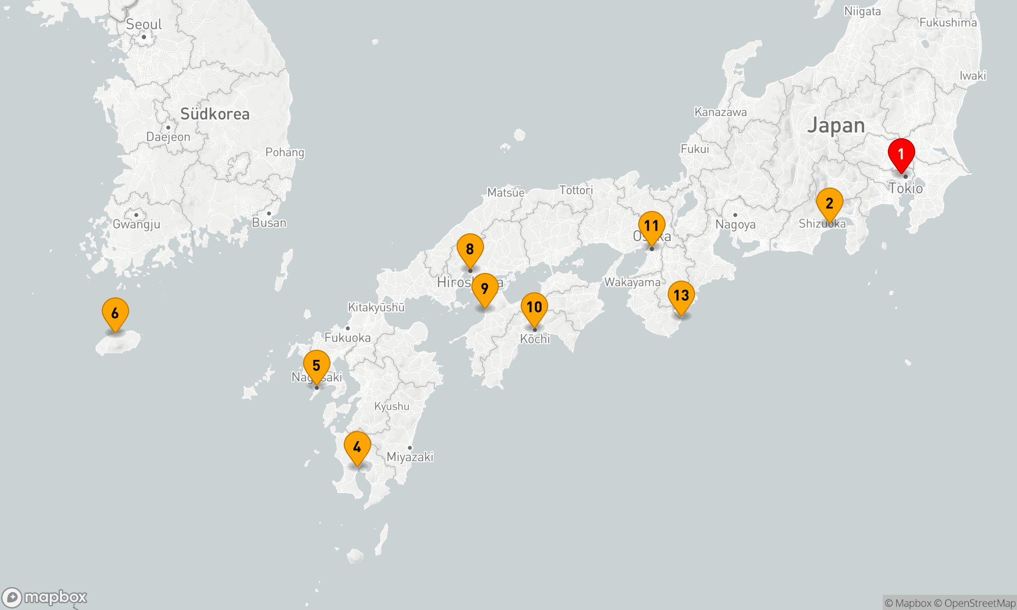 Route 14 Nächte - HORIZONTE ERNTEN: JAPANS KÜSTENZAUBER