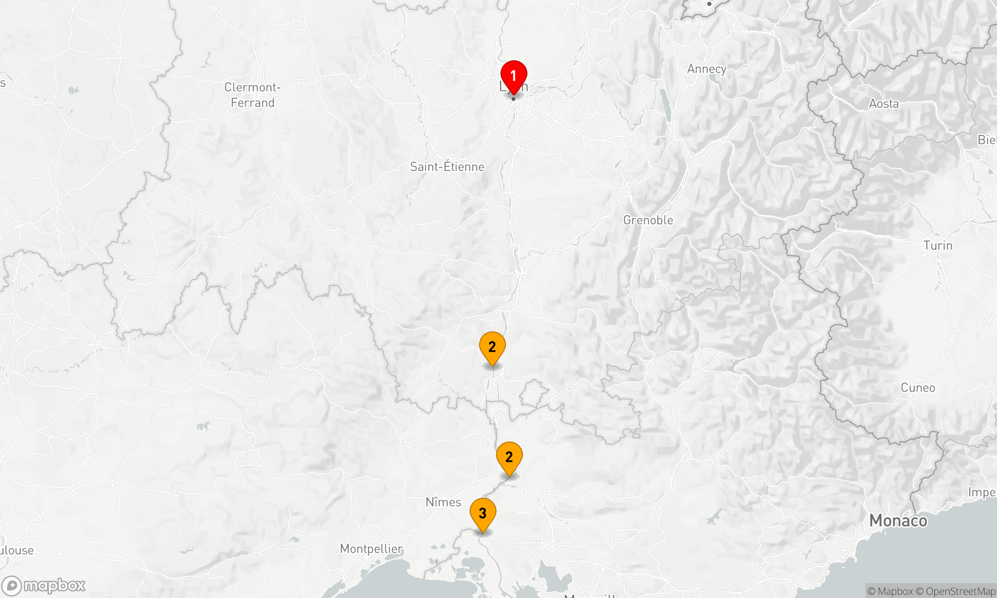 Route 7 Nächte - Geschmack der Provence