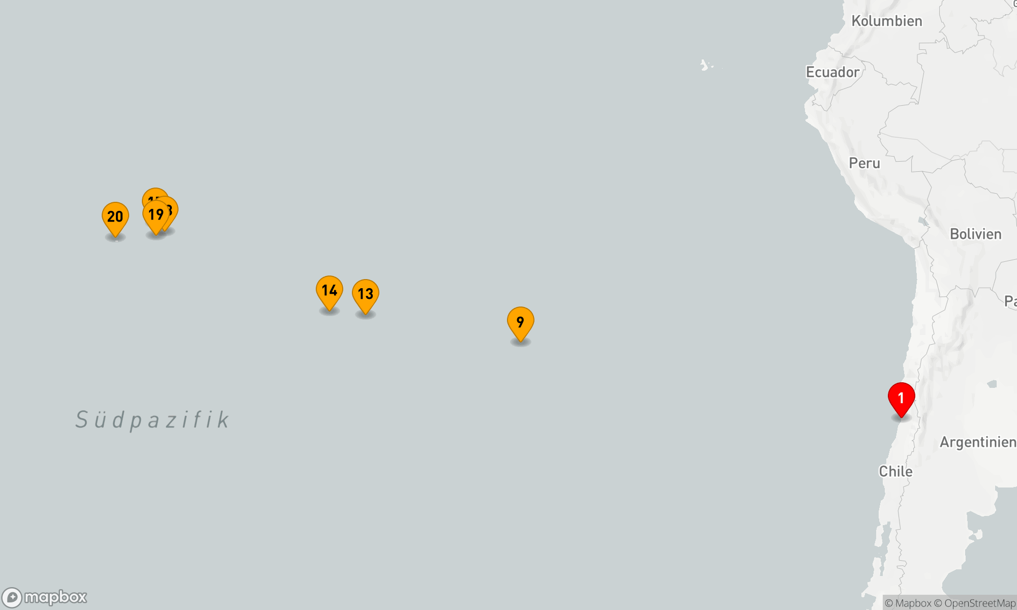 Route 19 Nächte - OSTER- UND PITCAIRN-INSELN: GESTRANDETE,  MOAI UND MEUTERER