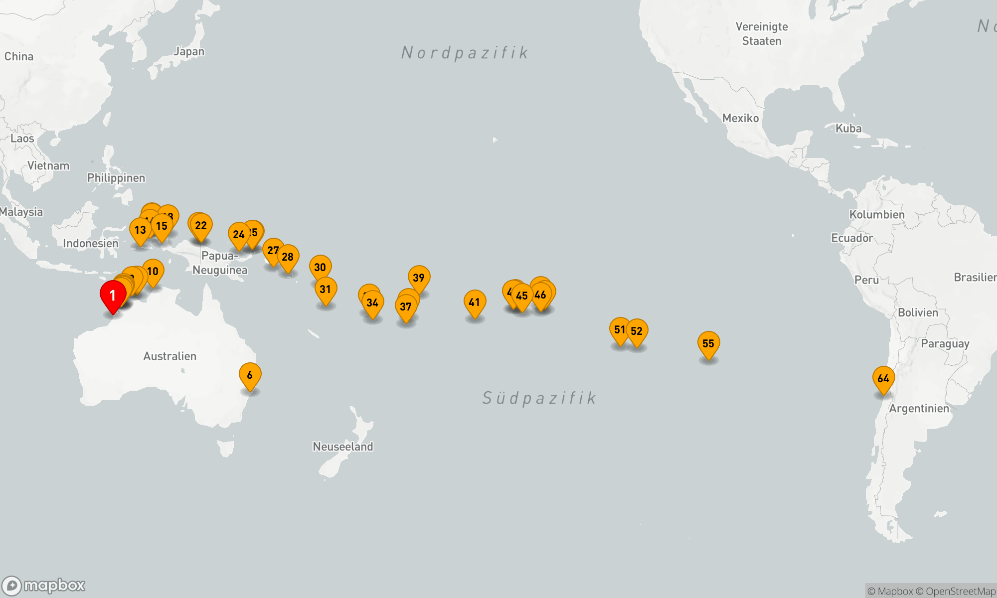 Route 63 Nächte - KIMBERLEY EXPEDITION & INSELN DES PAZIFIKS